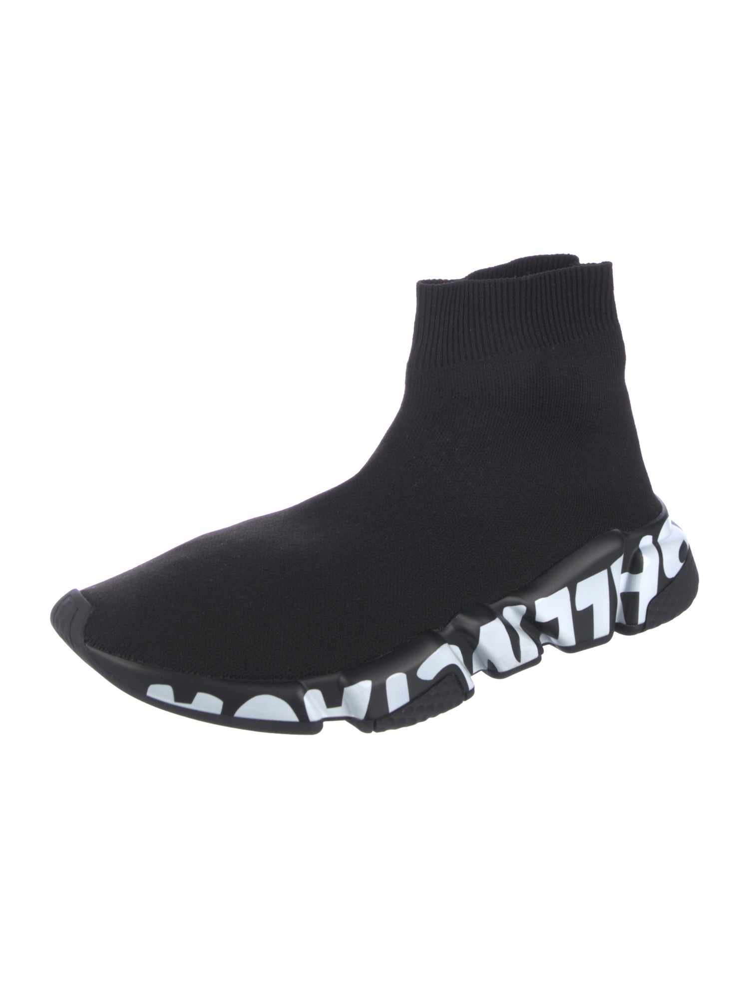 Balenciaga Speed Trainer 'Graffiti' Sock Sneakers