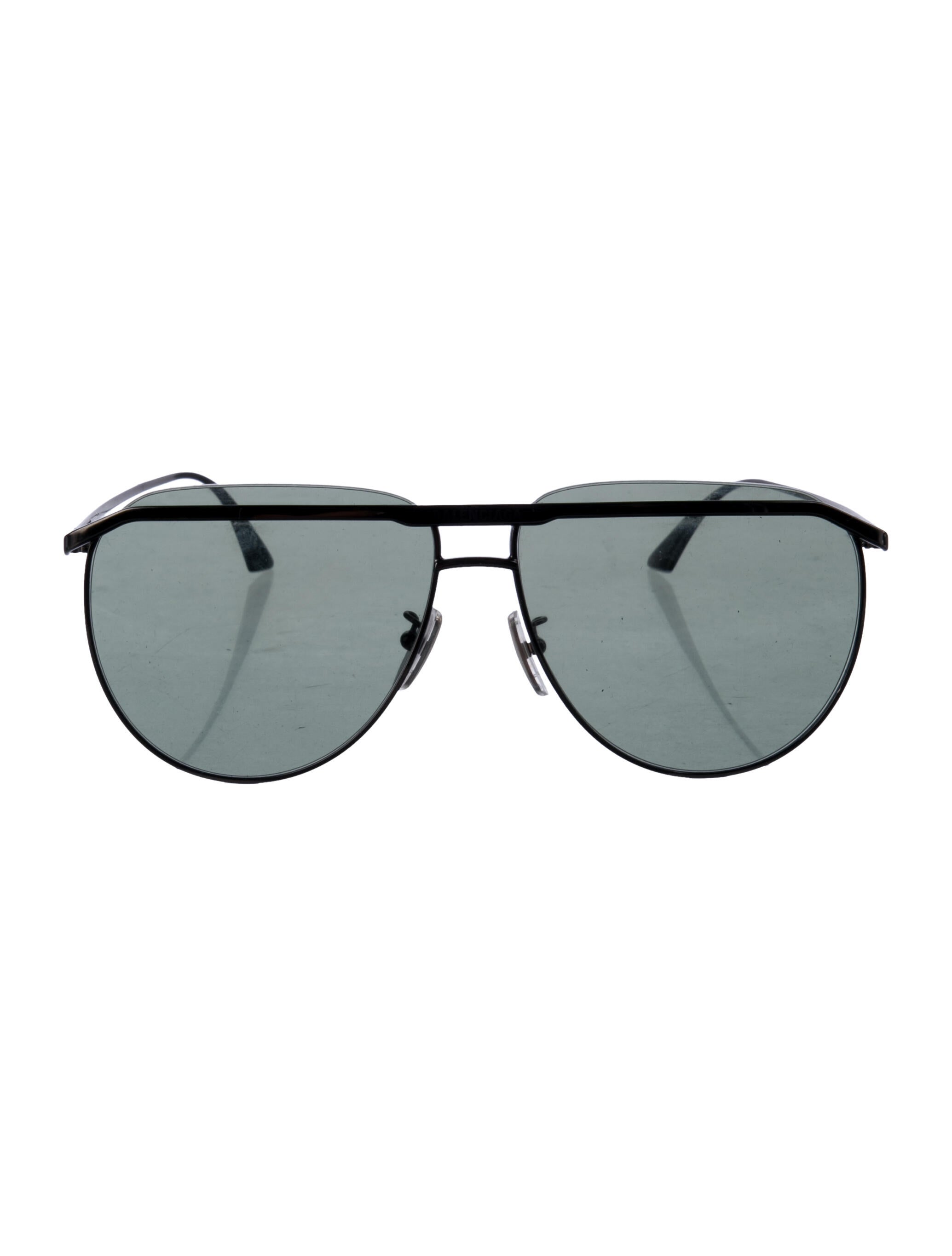 Balenciaga Aviator Tinted Sunglasses