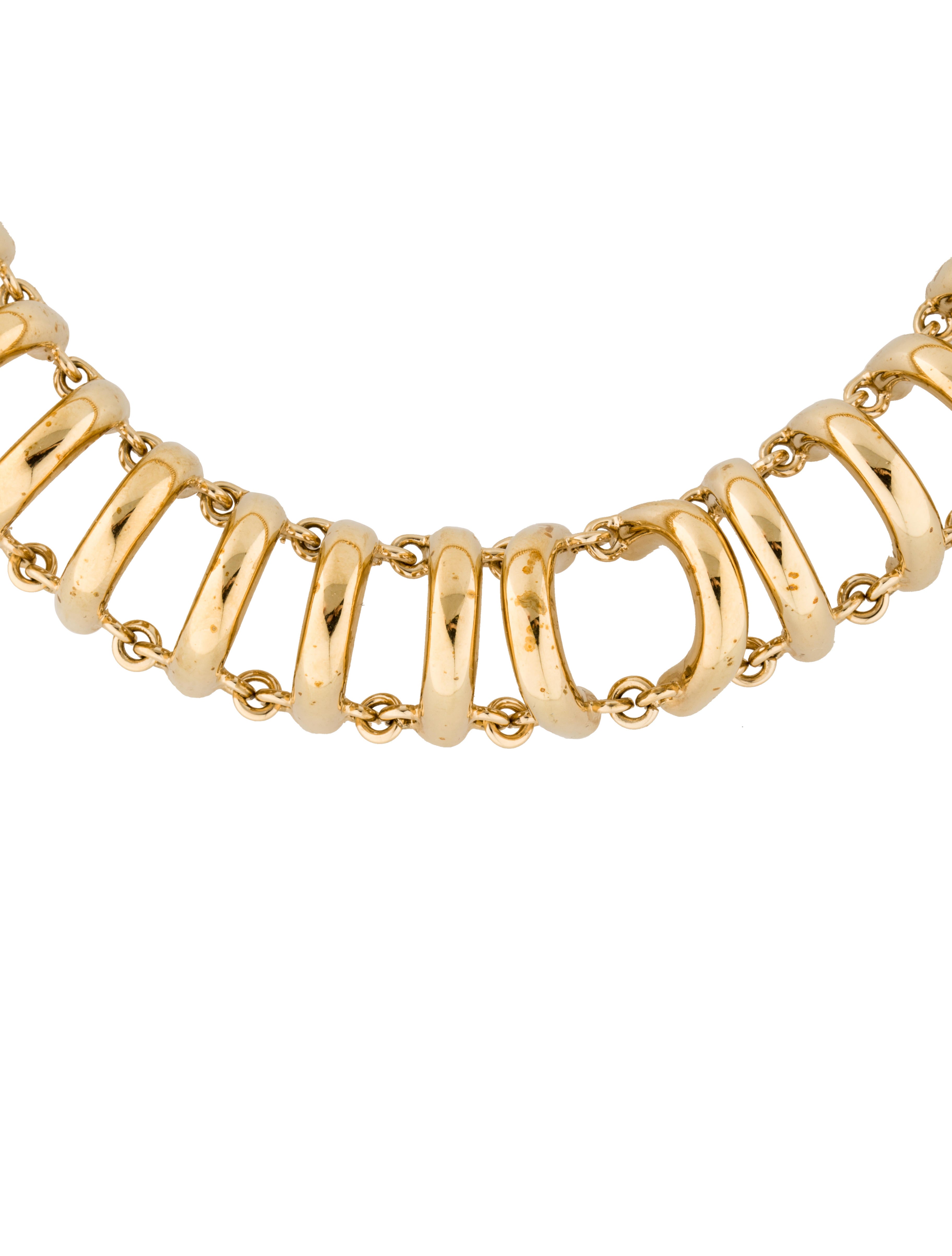 Balenciaga Chain Track Necklace Necklaces BAL37767 The RealReal