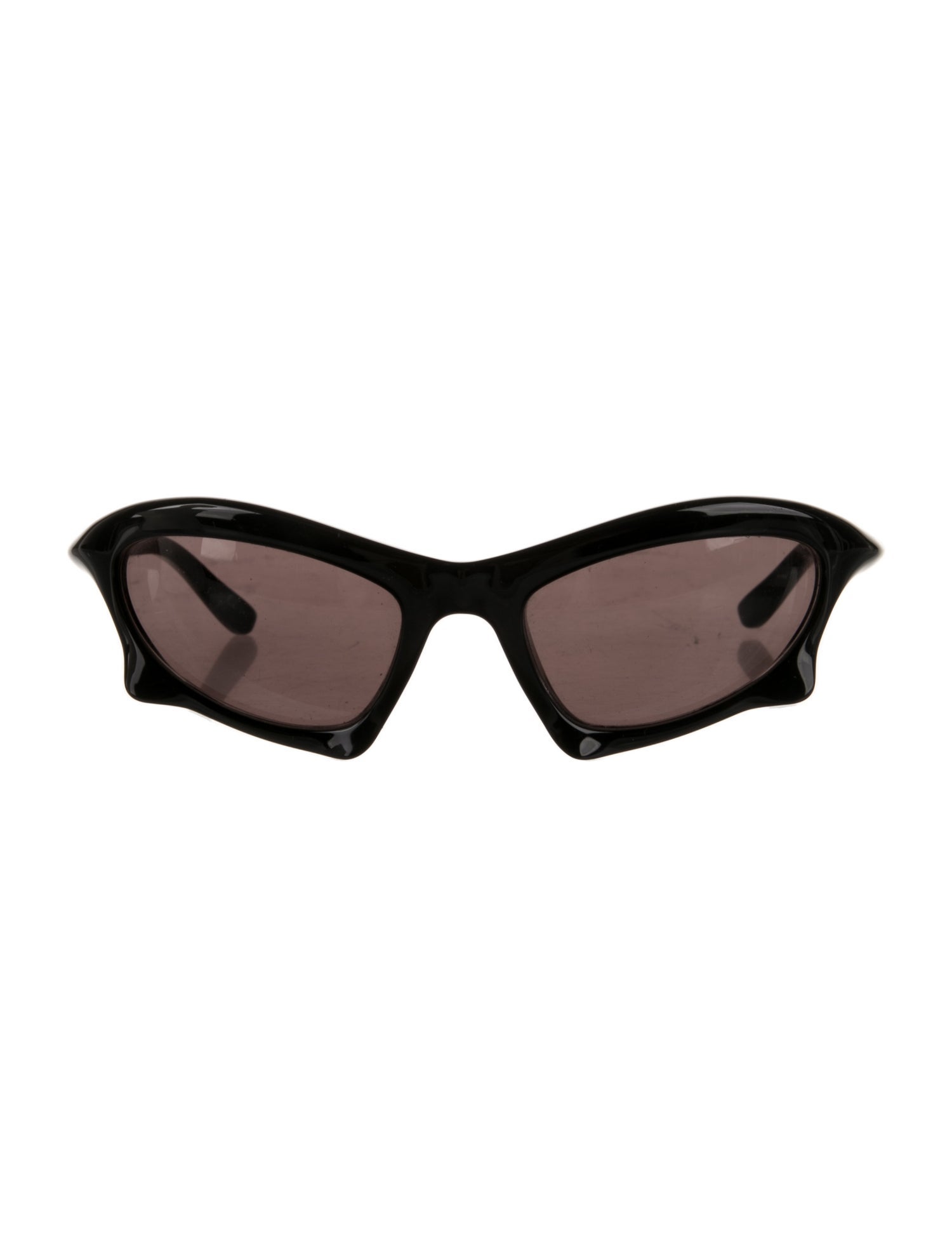 Balenciaga Oversize Mirrored Sunglasses