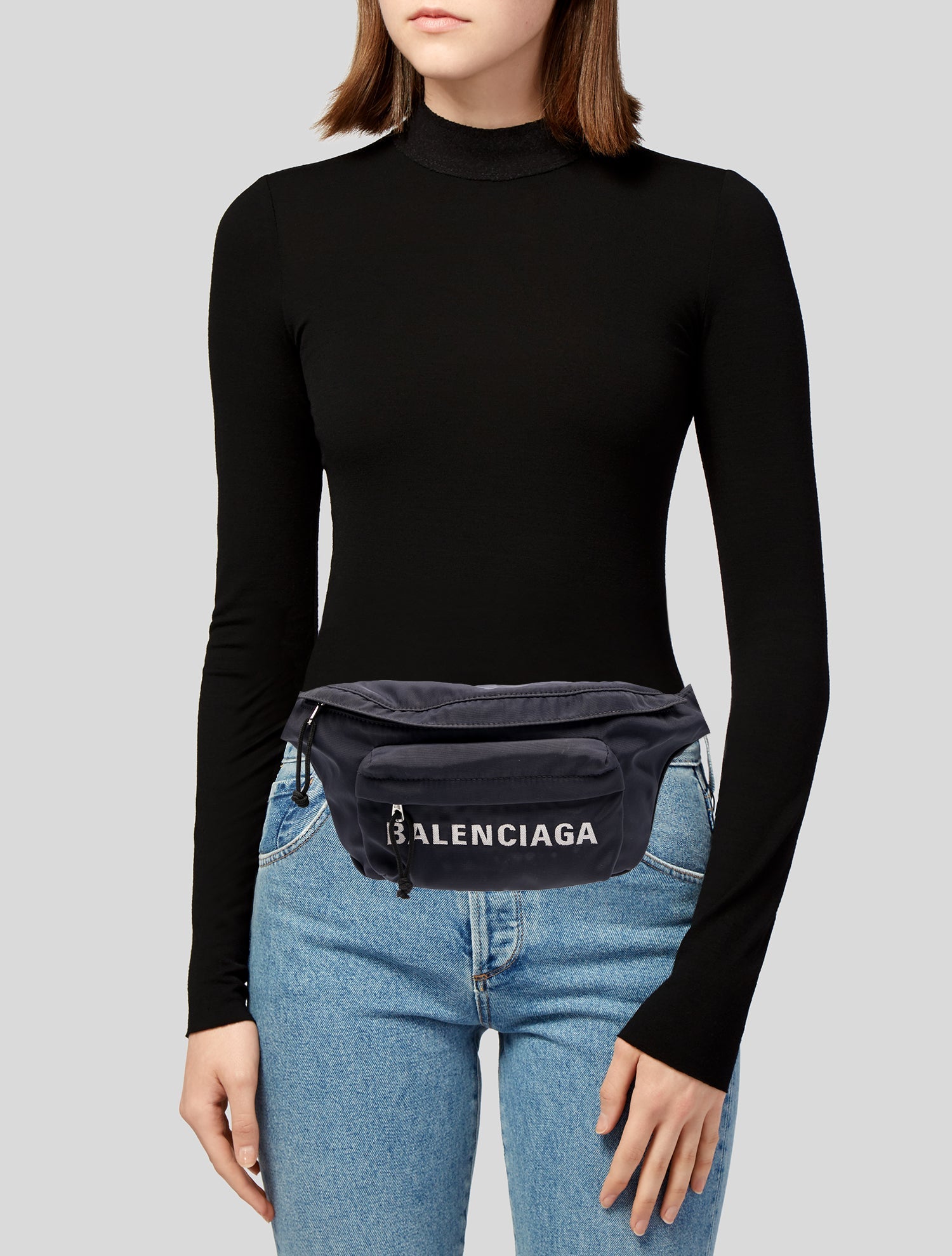 【でこぽん】BALENCIAGA NYLON WAIST BODY BAG BALENCIAGA Bags for Women and Men, Body Bags, Waist Nylon Explorer