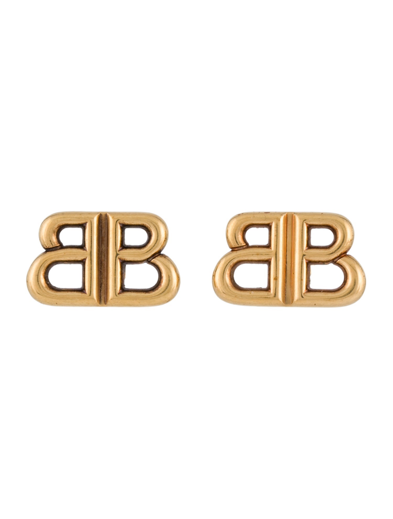 Balenciaga Monaco BB Stud Earrings