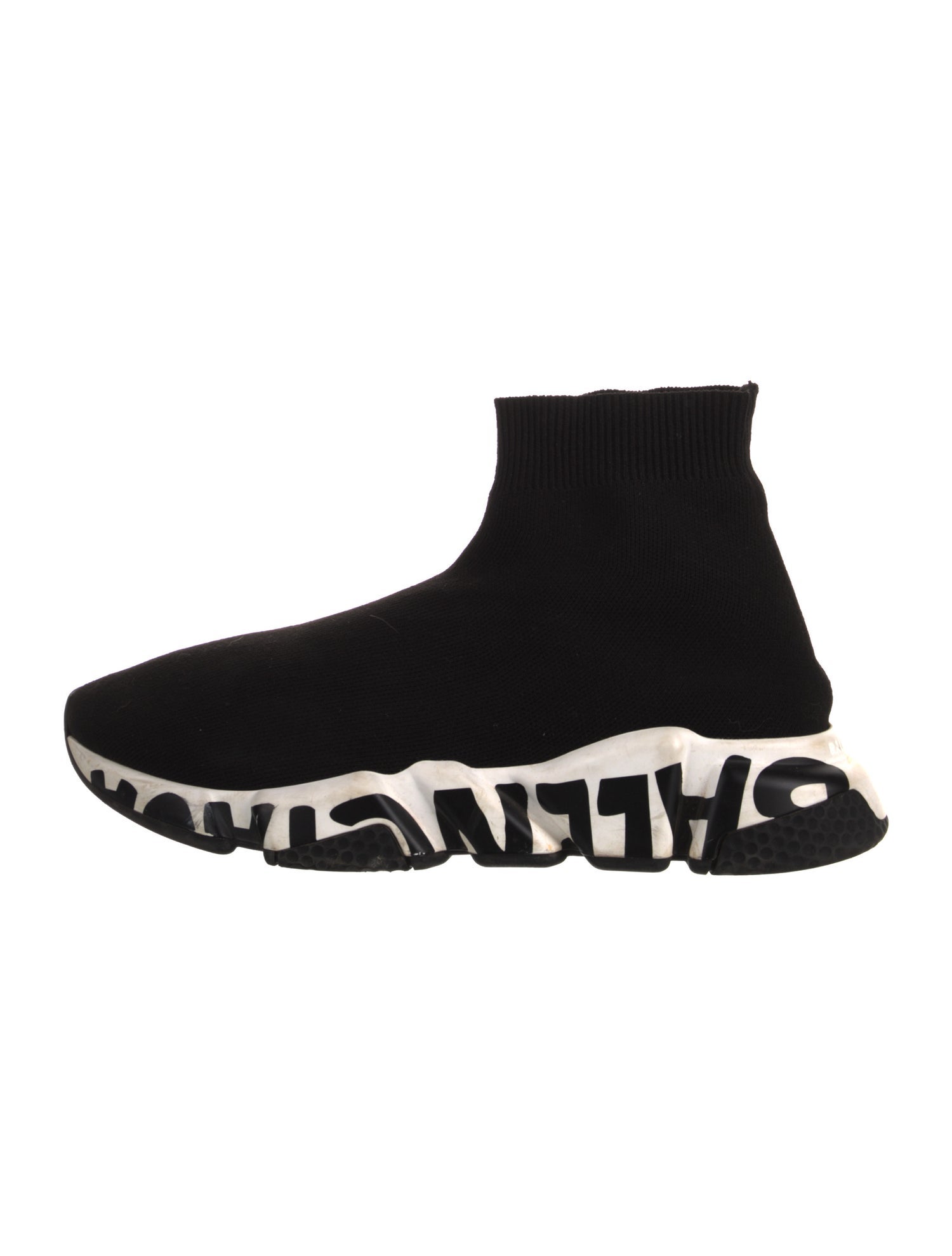 Balenciaga Speed Trainer 'Graffiti' Sock Sneakers
