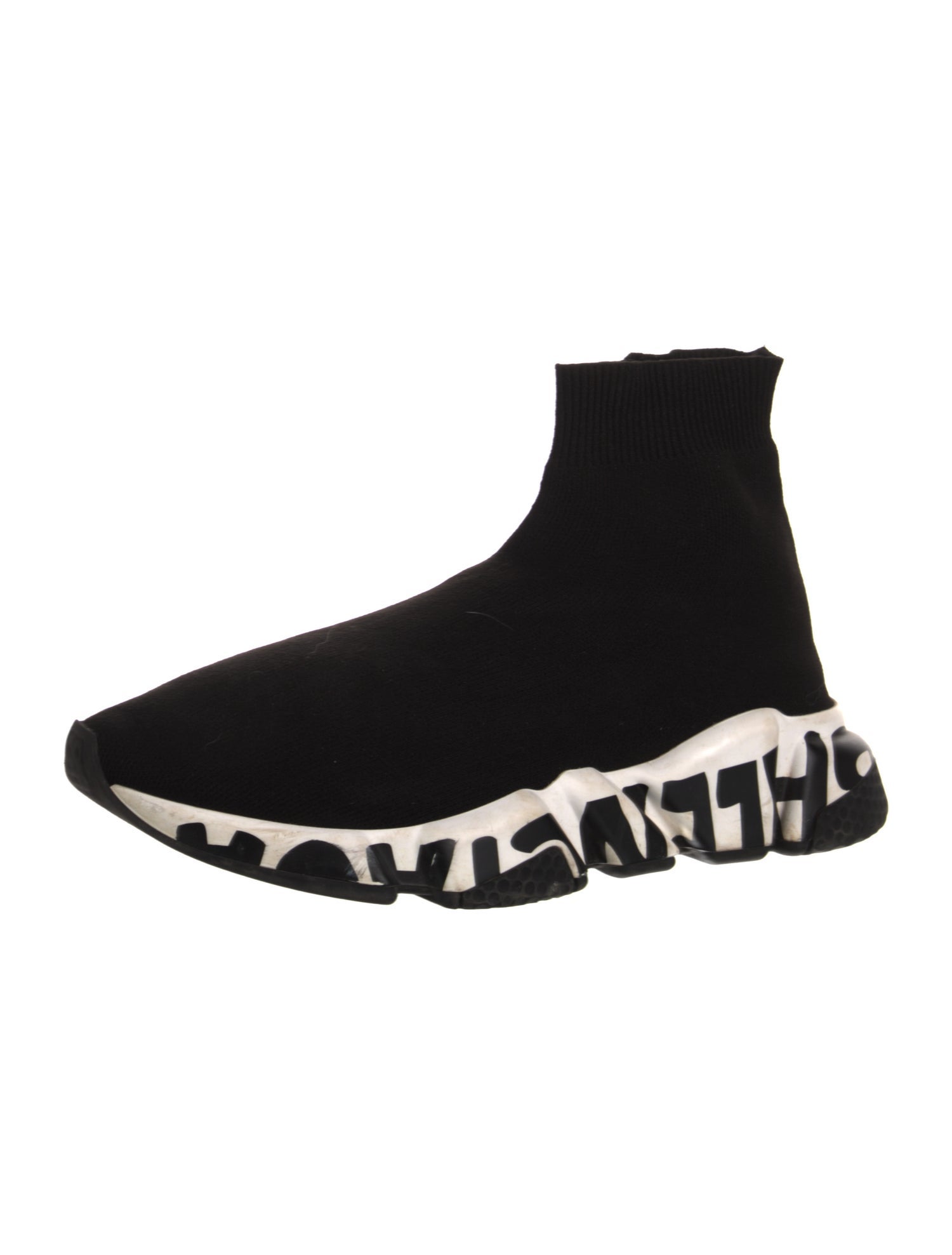 Balenciaga Speed Trainer 'Graffiti' Sock Sneakers