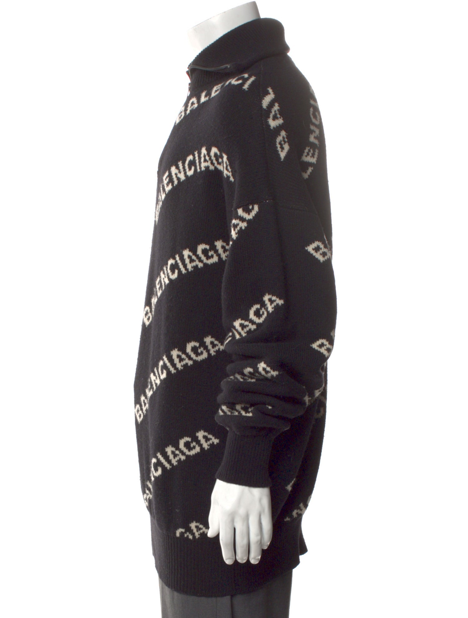 Balenciaga 2018 Graphic Print Pullover