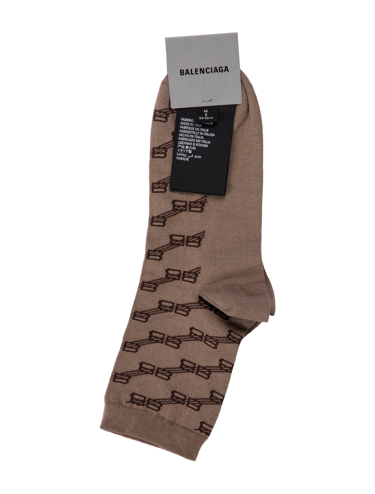 Balenciaga Cotton Ankle Socks w/Tags