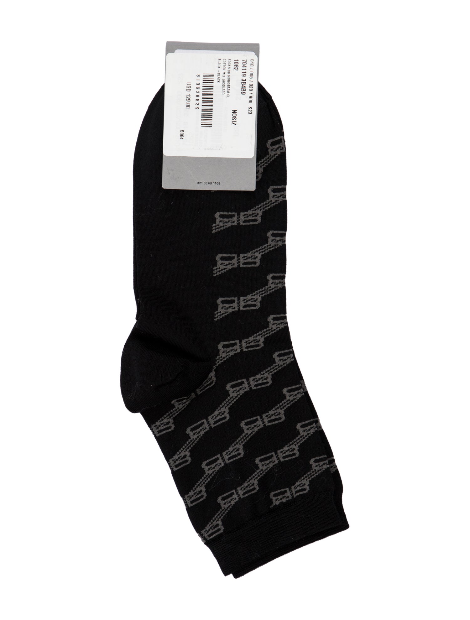Balenciaga Cotton Ankle Socks w/Tags