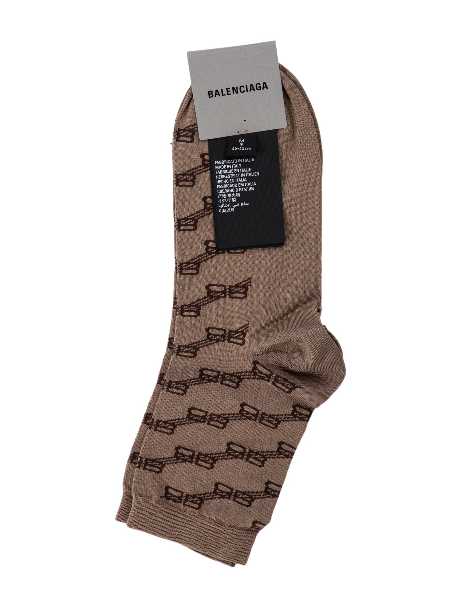 Balenciaga Cotton Ankle Socks w/Tags