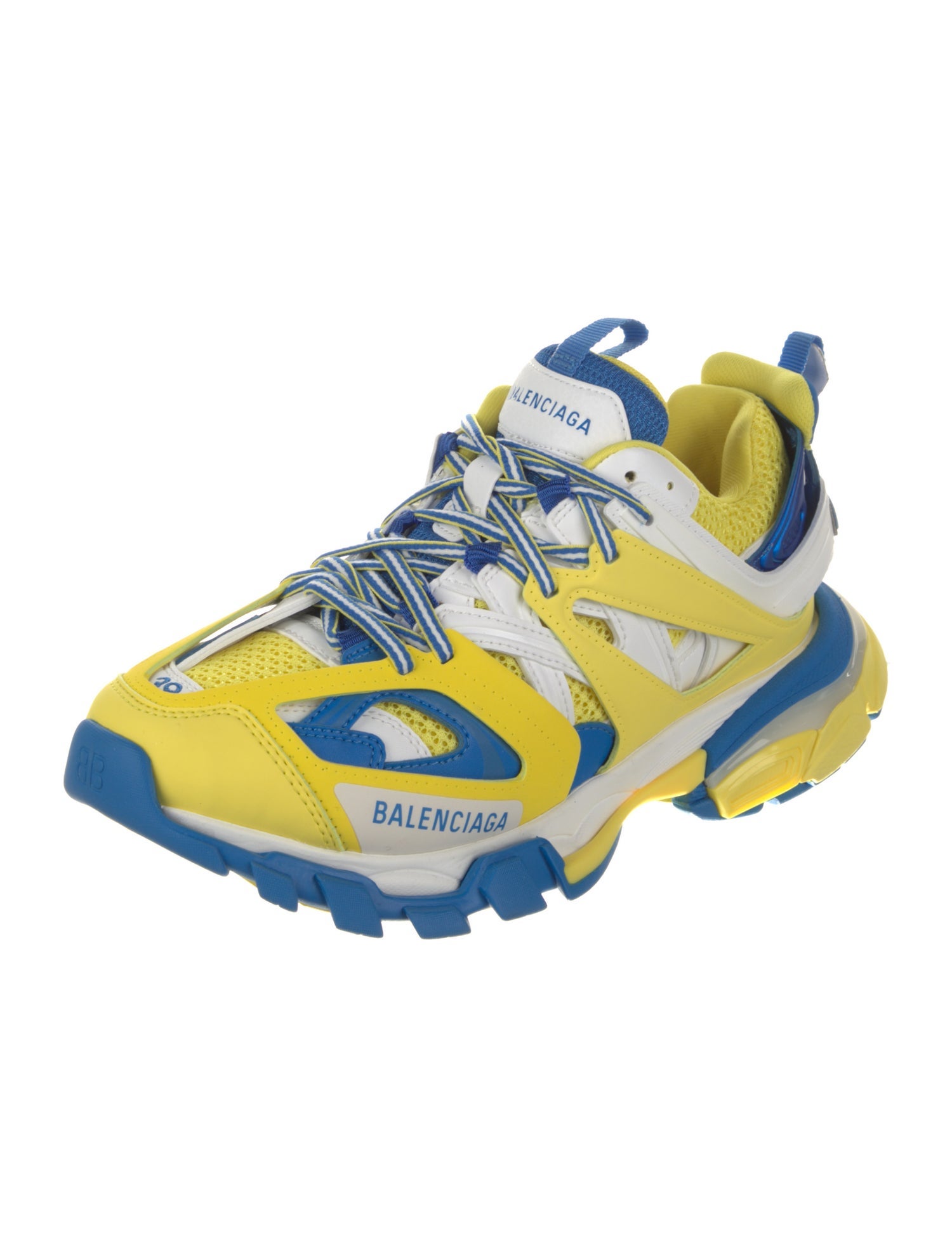 Balenciaga Track LED Chunky Sneakers w/ Tags - Yellow Sneakers