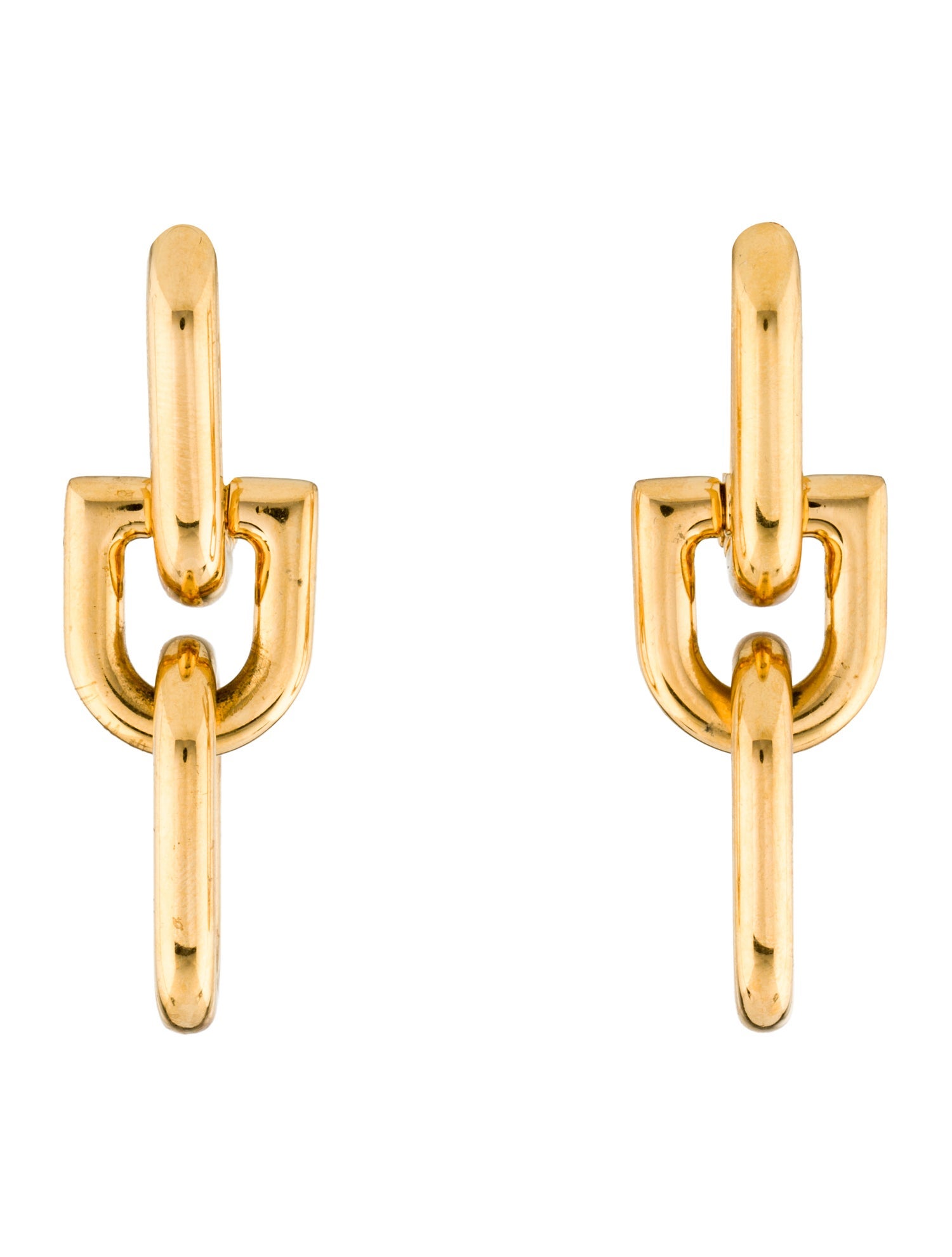 Balenciaga Link Drop Earrings