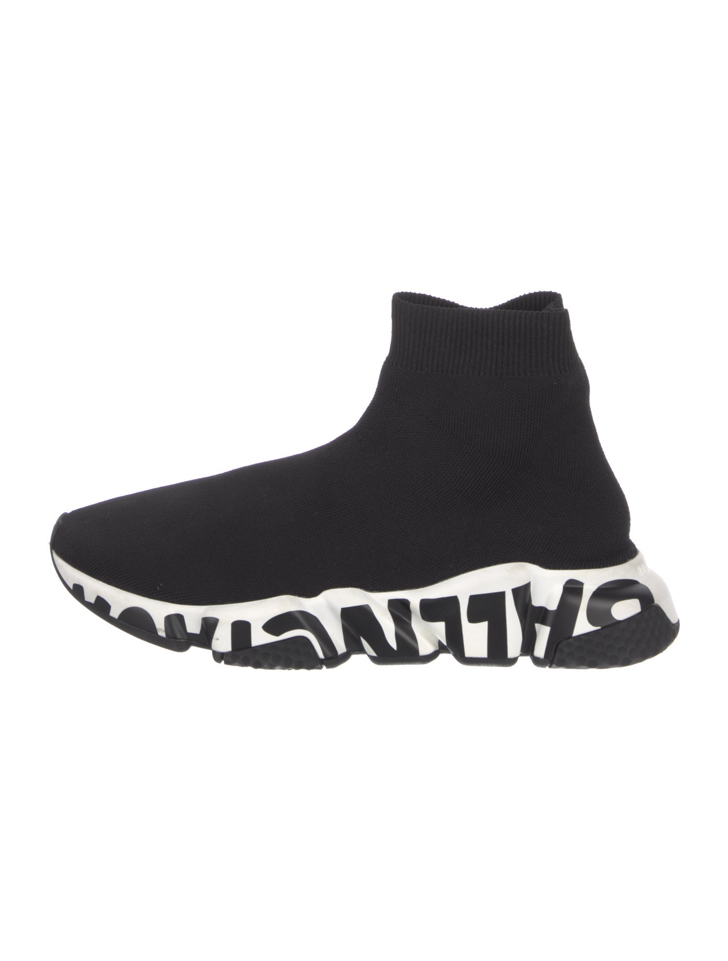 Balenciaga Speed Trainer 'Graffiti' Sock Sneakers