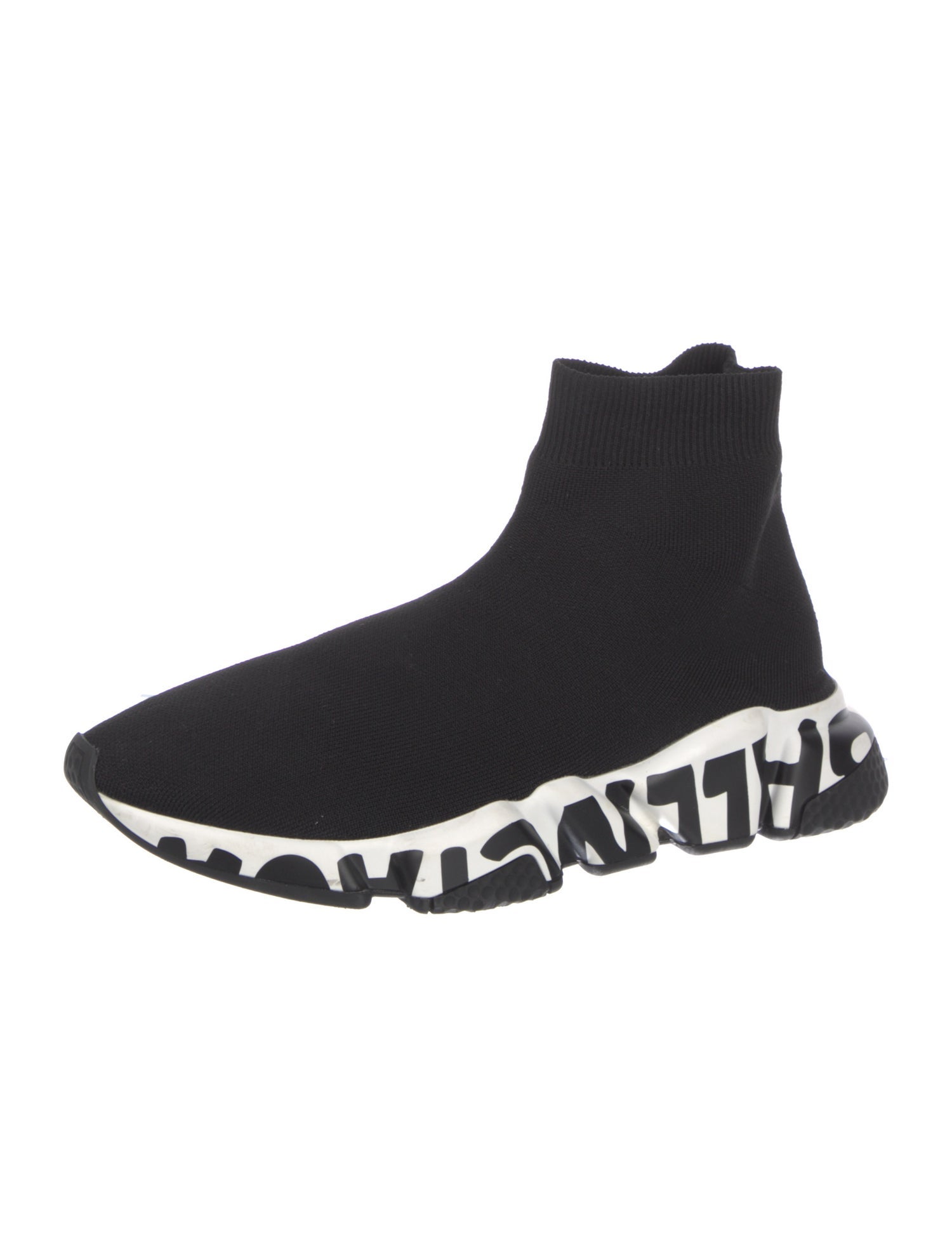 Balenciaga Speed Trainer 'Graffiti' Sock Sneakers