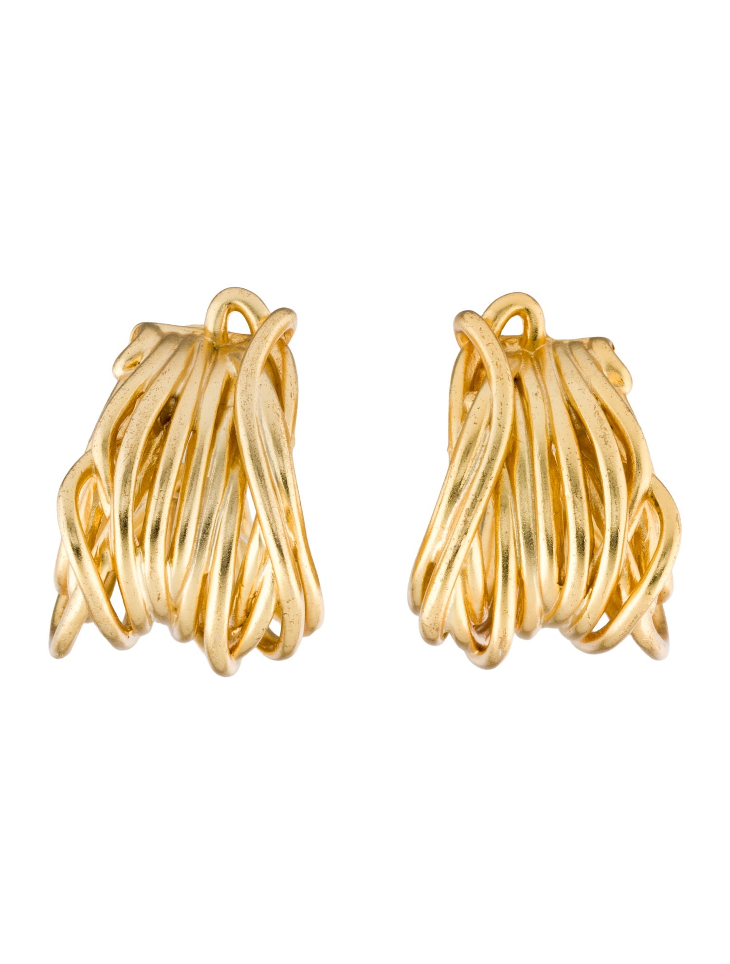 Balenciaga Wire Hoop Earrings