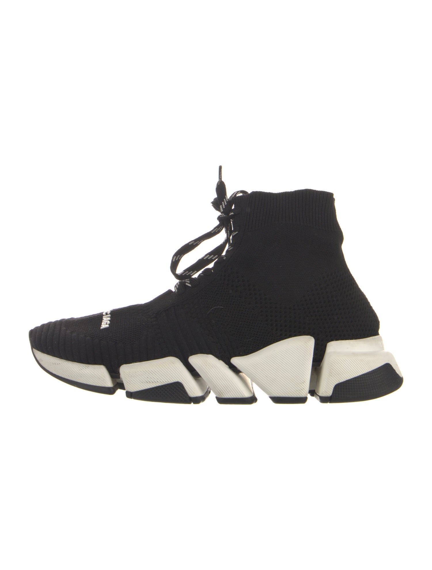 Balenciaga Speed Trainer Lace Up Sock Sneakers