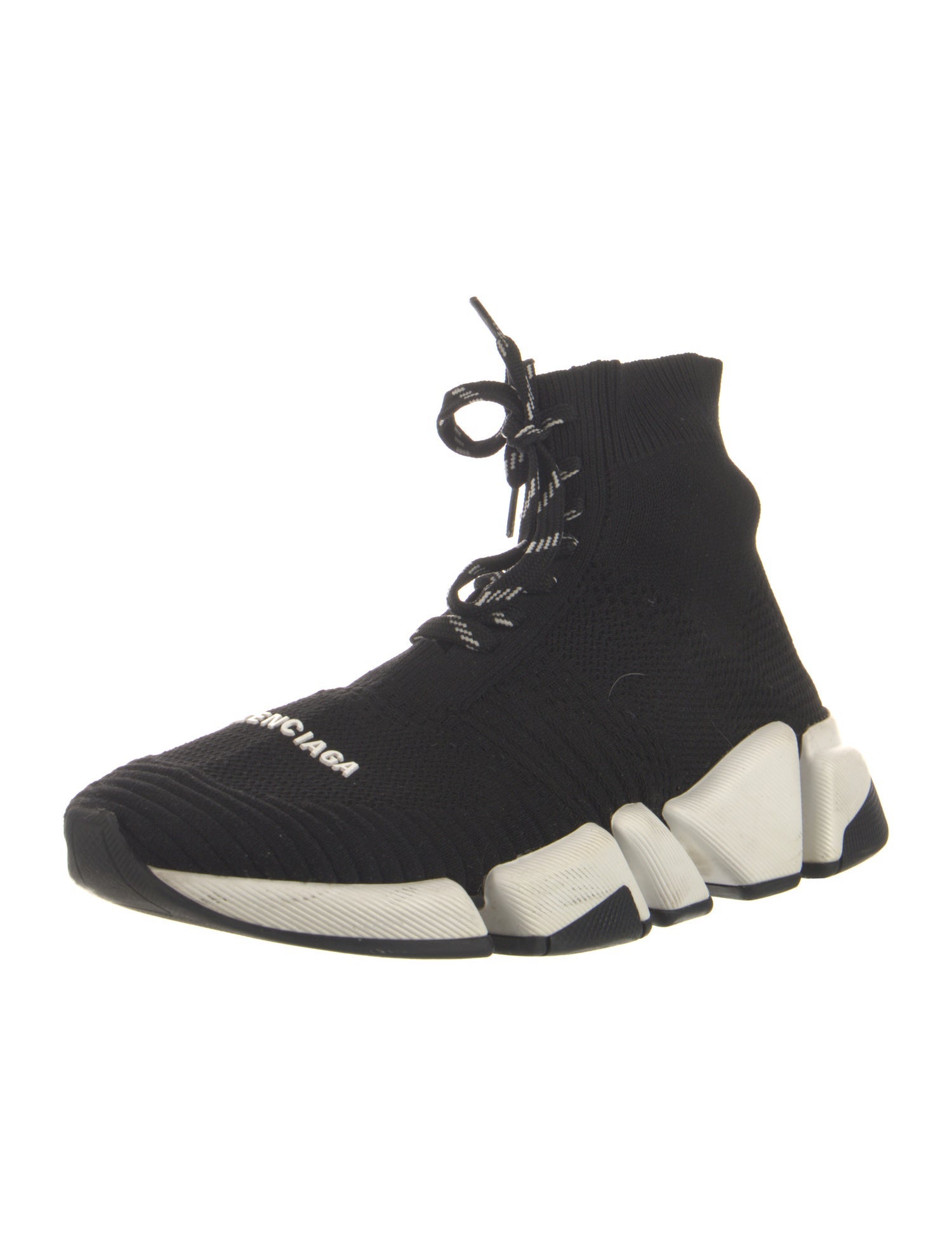 Balenciaga Speed Trainer Lace Up Sock Sneakers