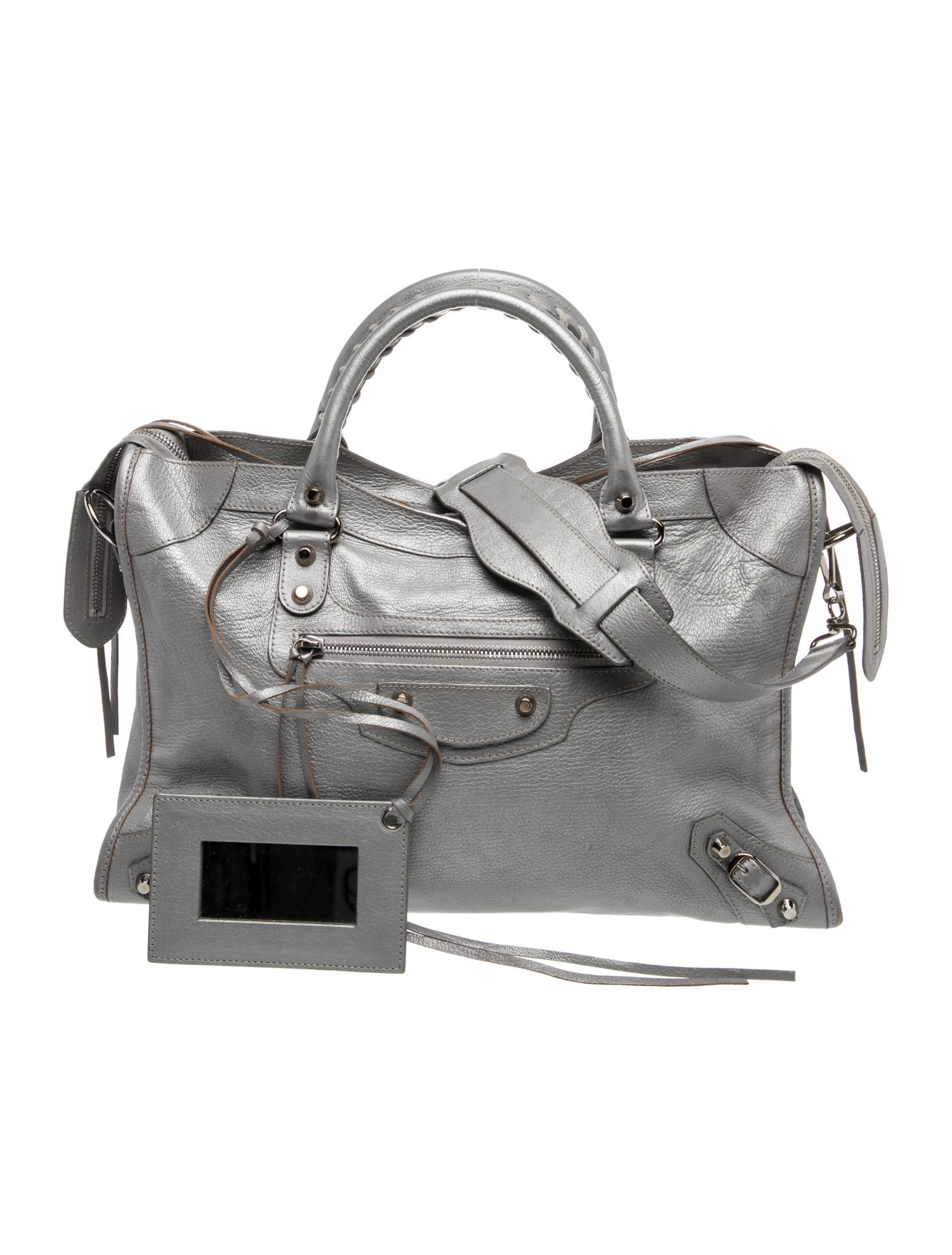 Balenciaga Leather Motocross Classic City