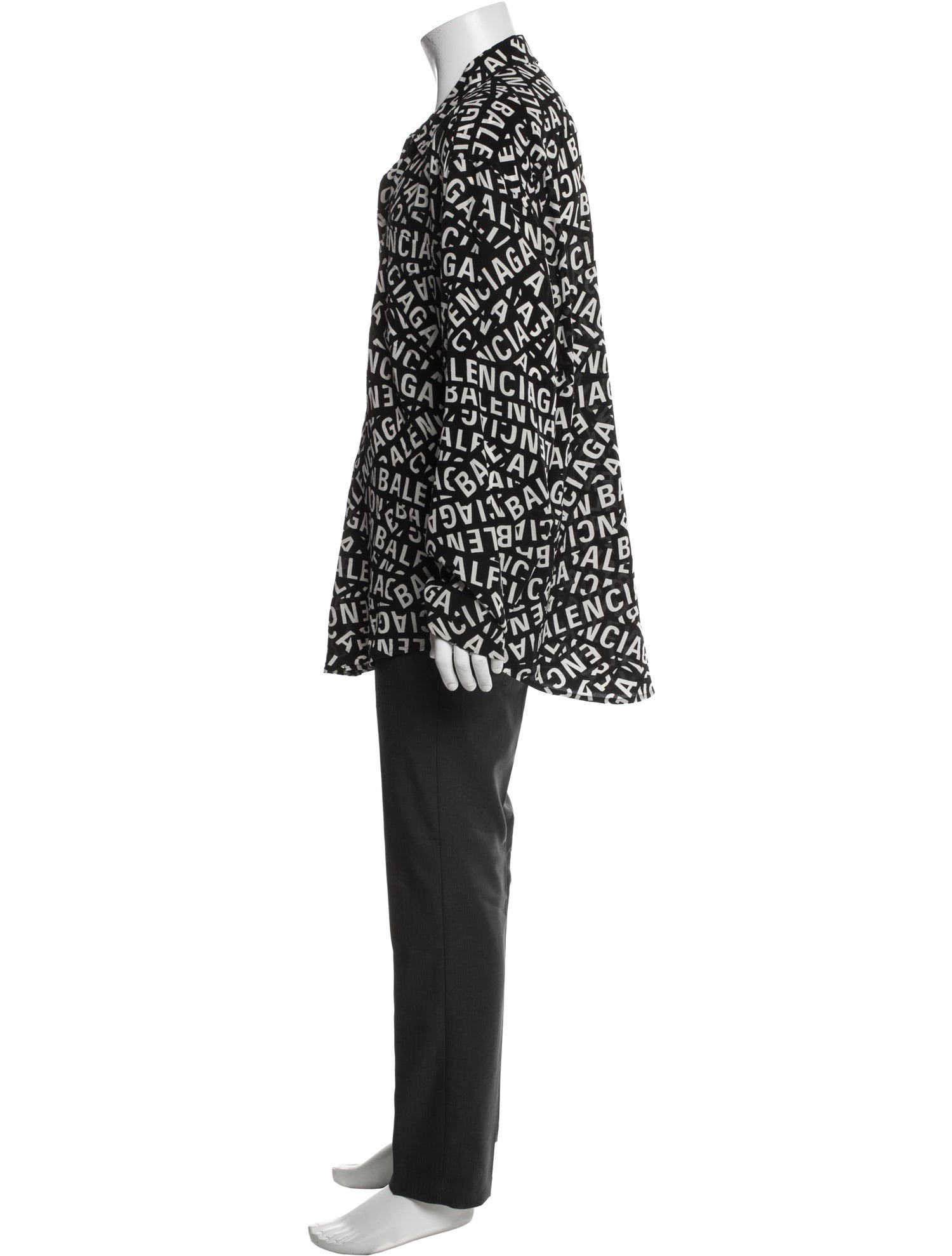 Balenciaga 2022 Silk Shirt
