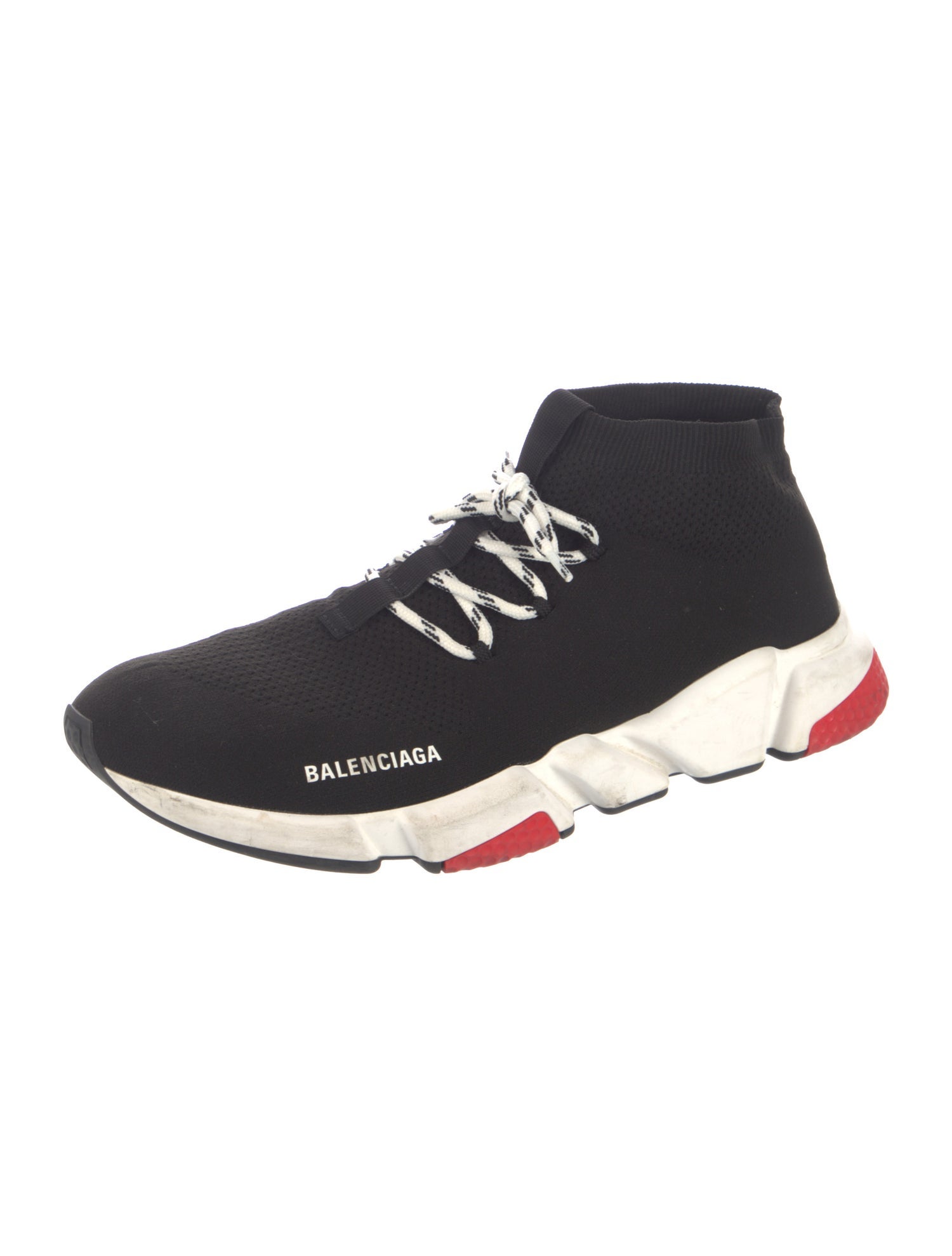 Balenciaga Speed Trainer Lace-Up Sock Sneakers