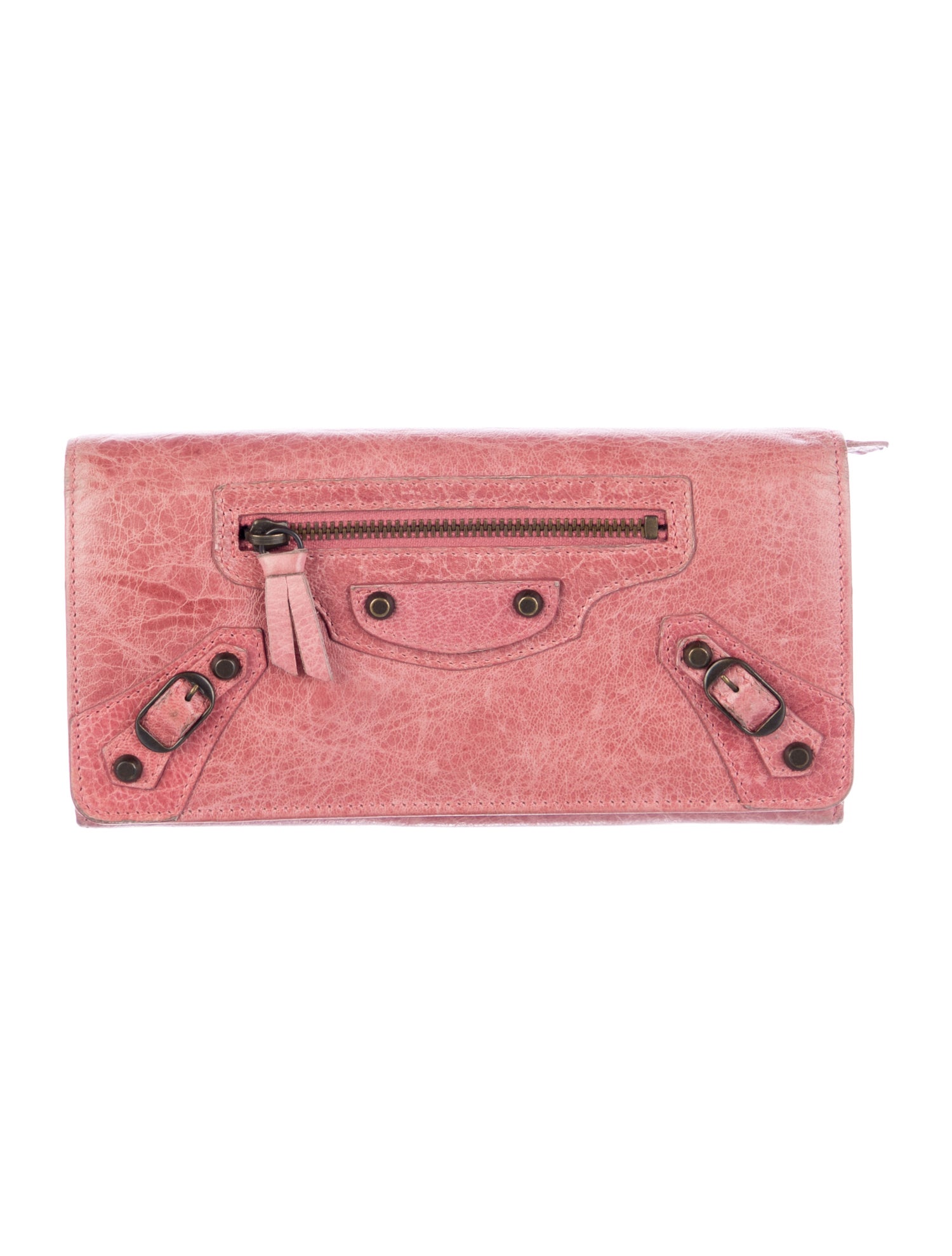 Balenciaga 2014 Motocross Classic Wallet Continental Wallet