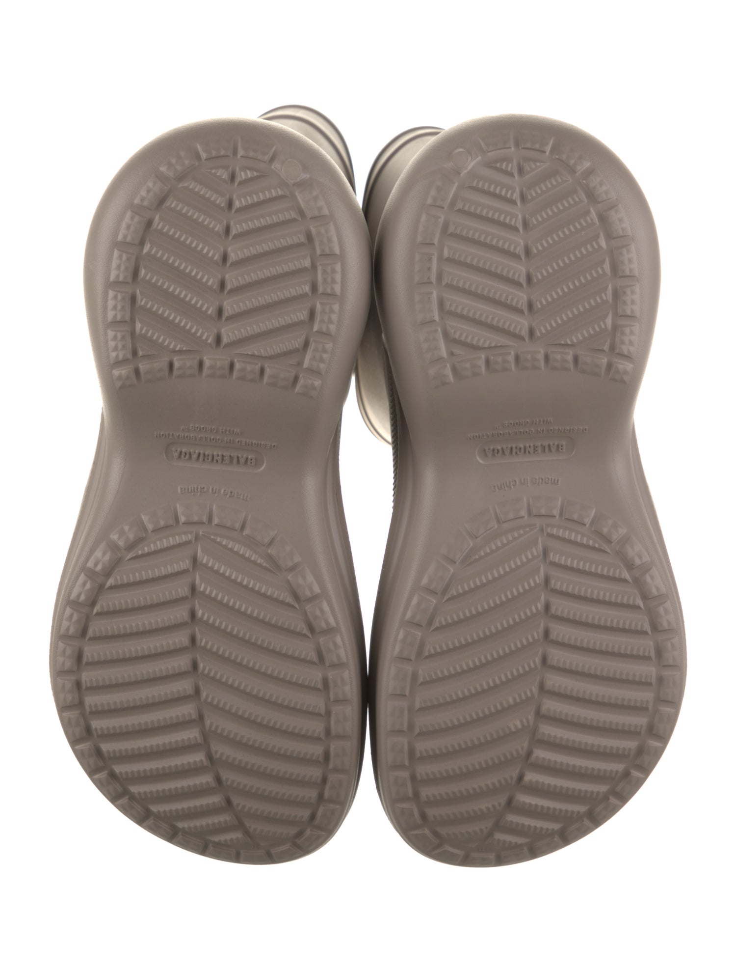 Balenciaga x Crocs Rubber Rain Boots w/ Tags - Neutrals Boots