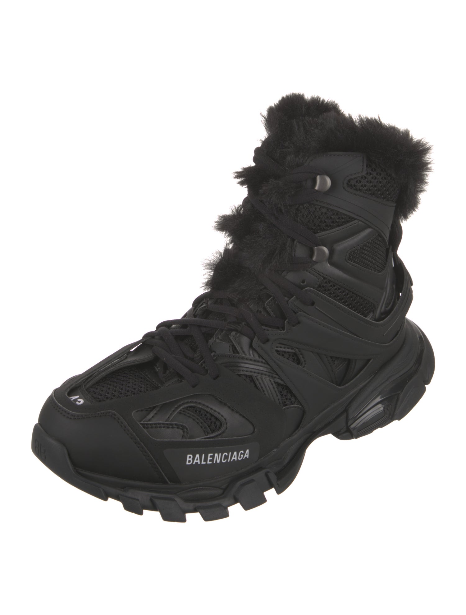 Balenciaga Leather Hiking Boots w/ Tags