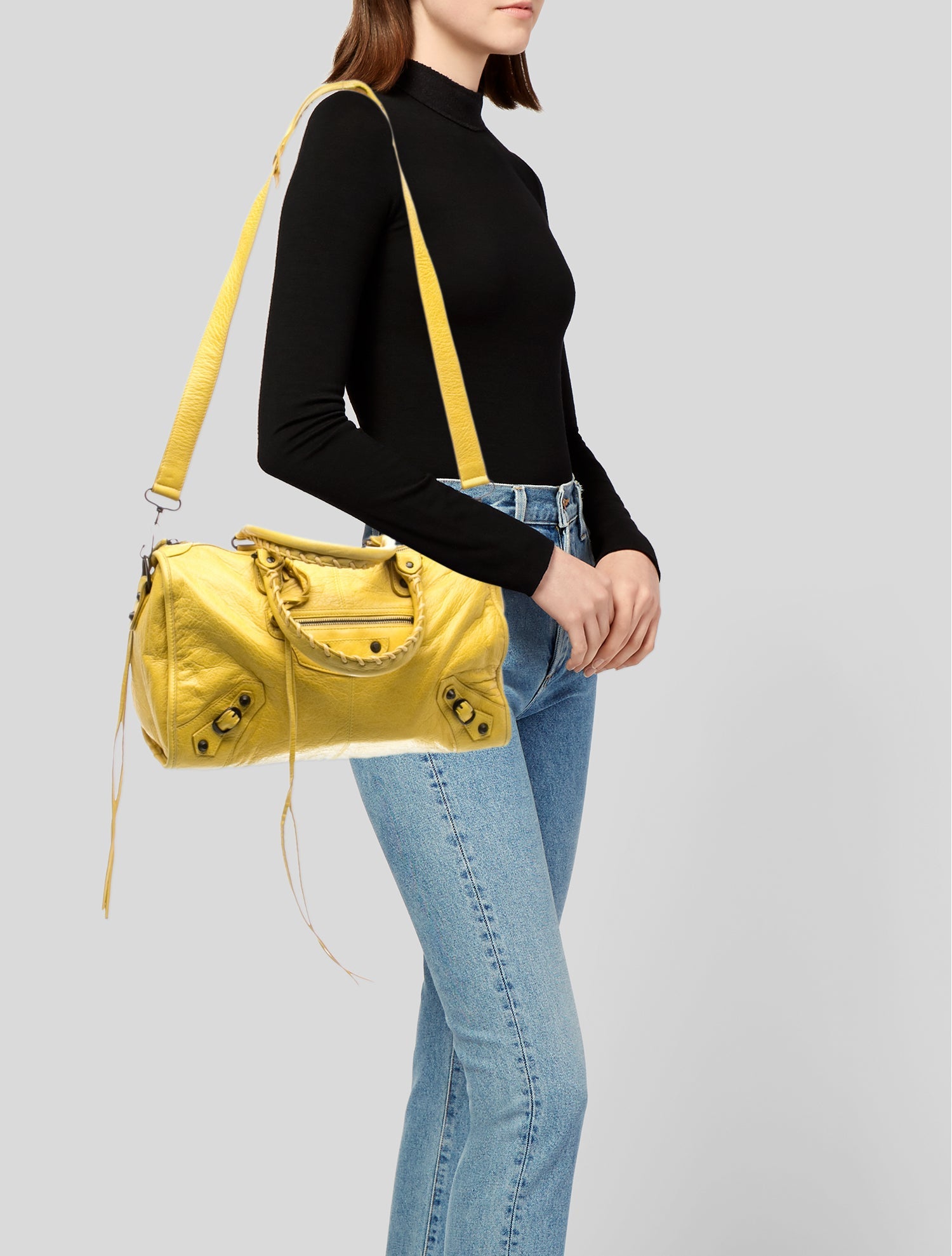 Balenciaga Leather Shoulder Bag