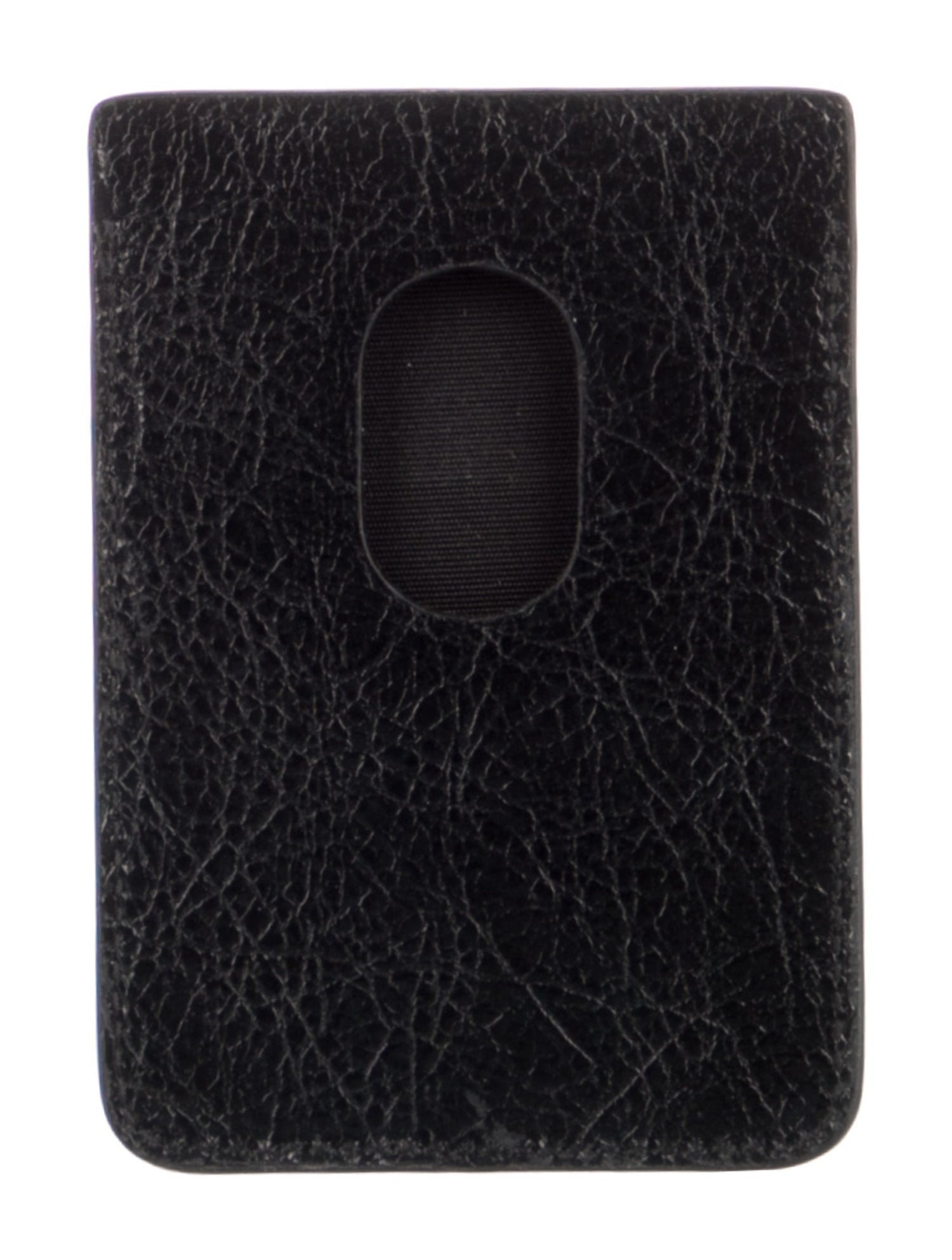 Balenciaga Leather Printed Compact Wallet
