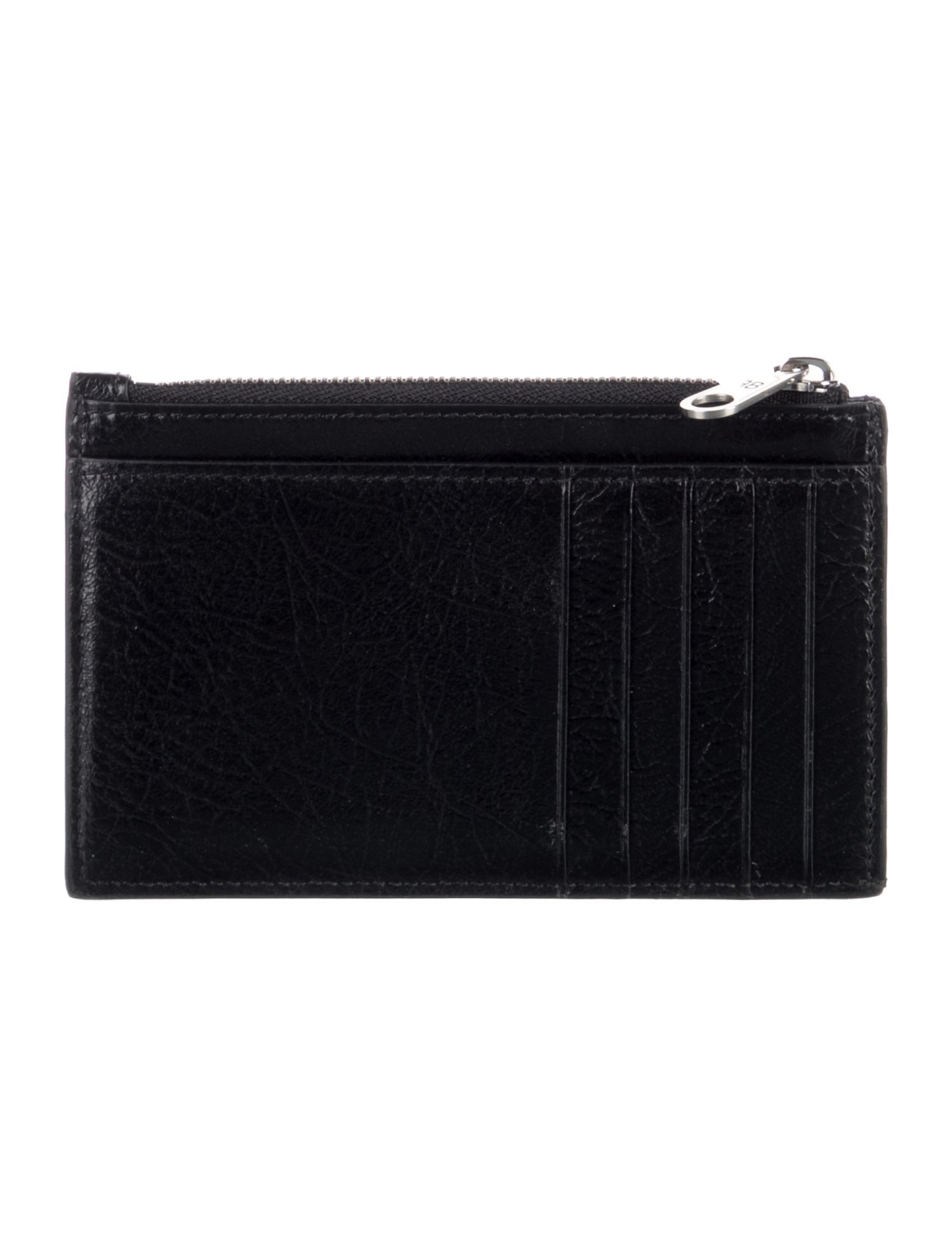 Balenciaga Leather Printed Wallet