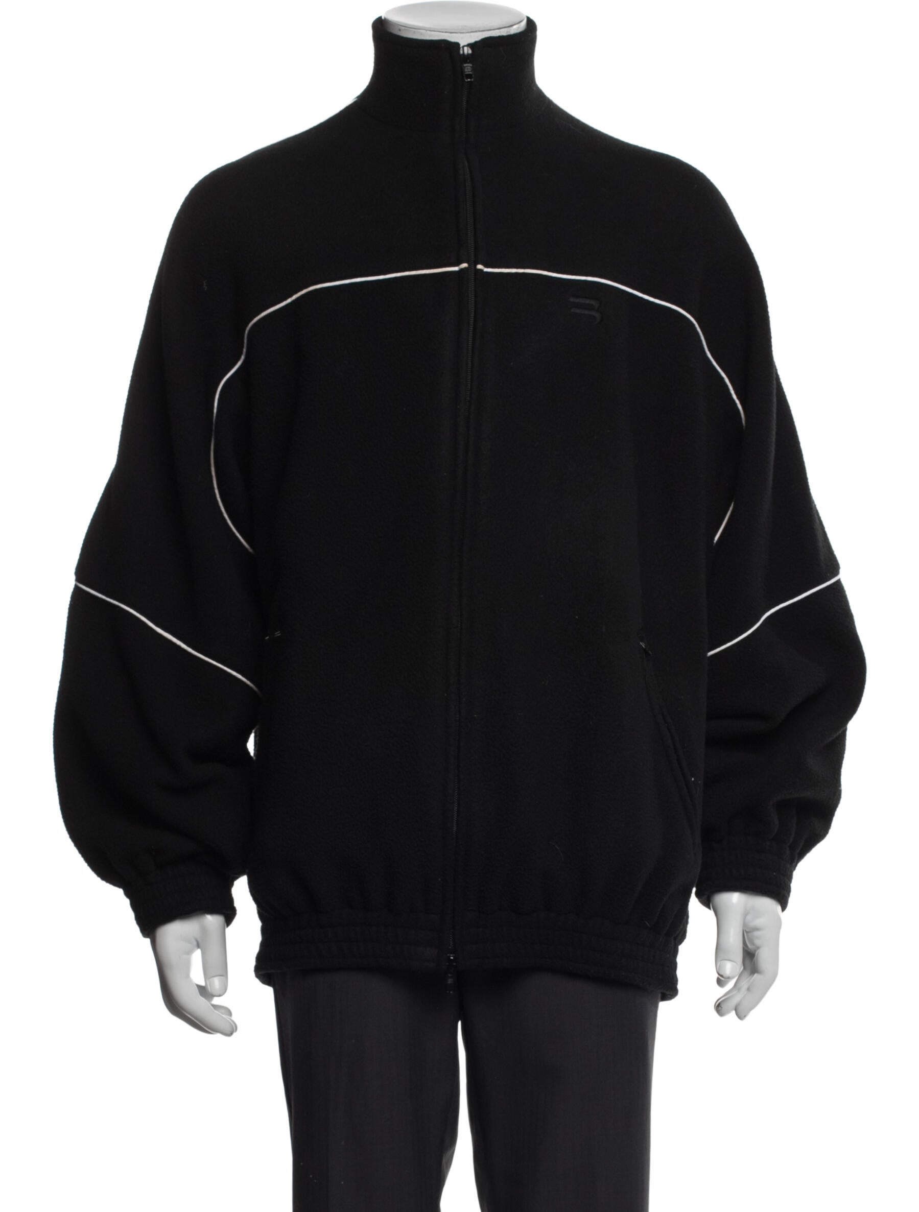 Balenciaga 2020 Colorblock Pattern Windbreaker