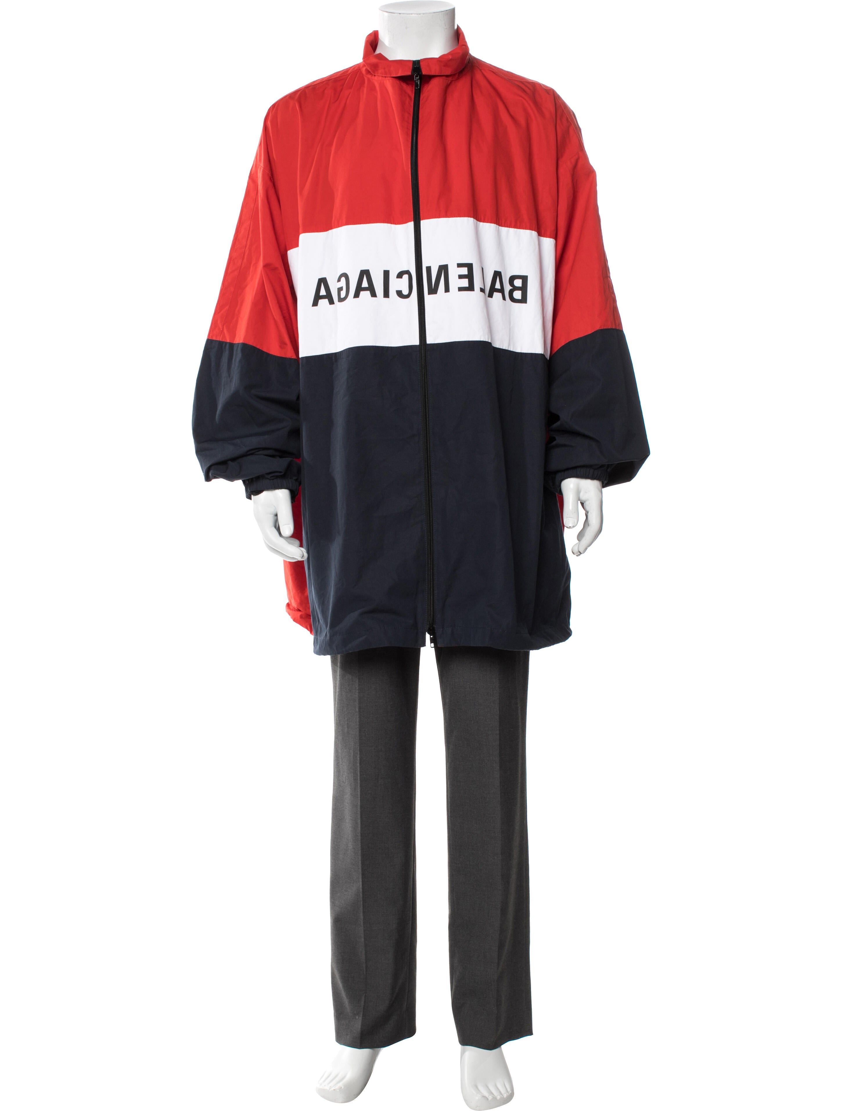 Balenciaga 2022 Logo Windbreaker