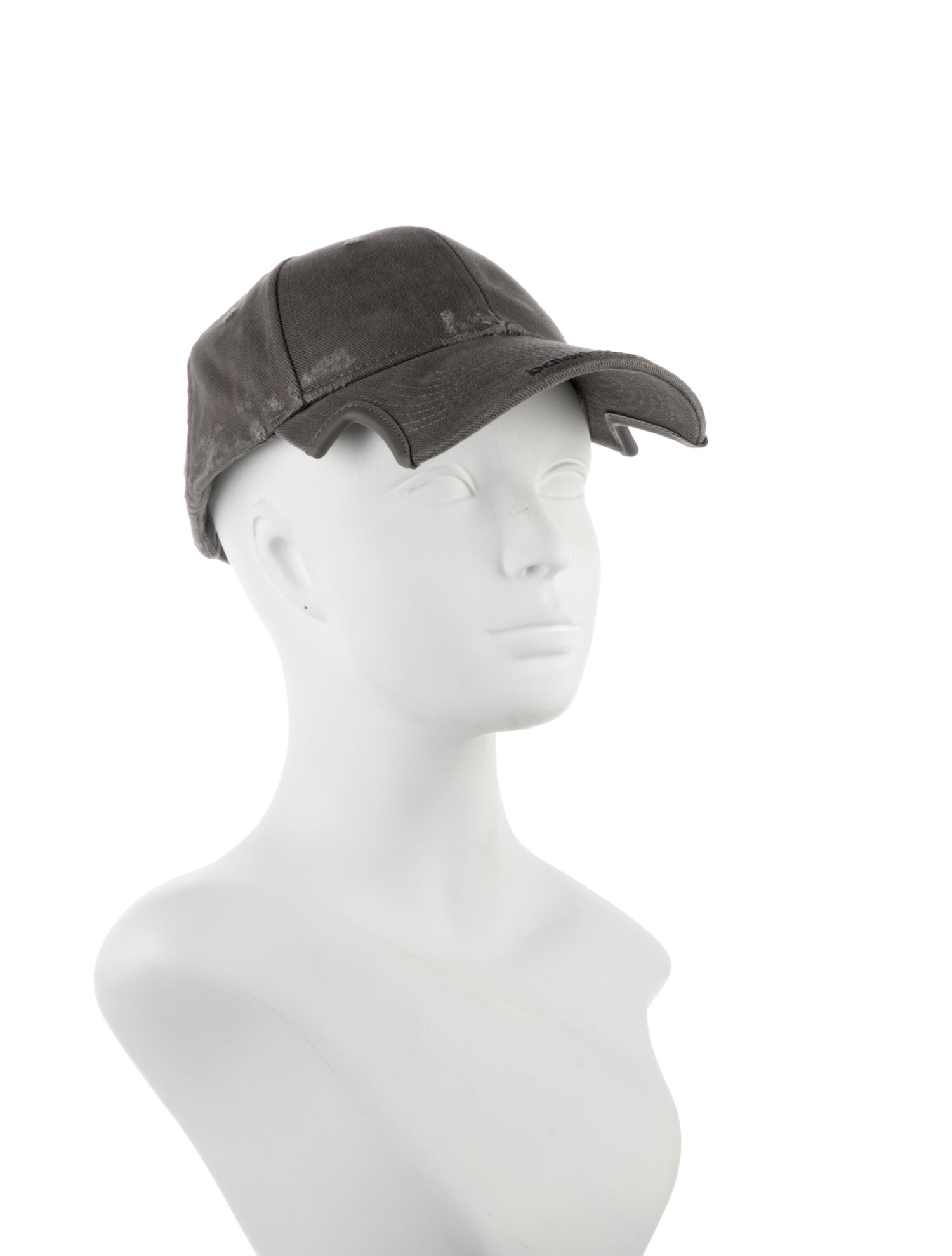Balenciaga Grey cotton Balenciaga baseball hat. Designer size Small
