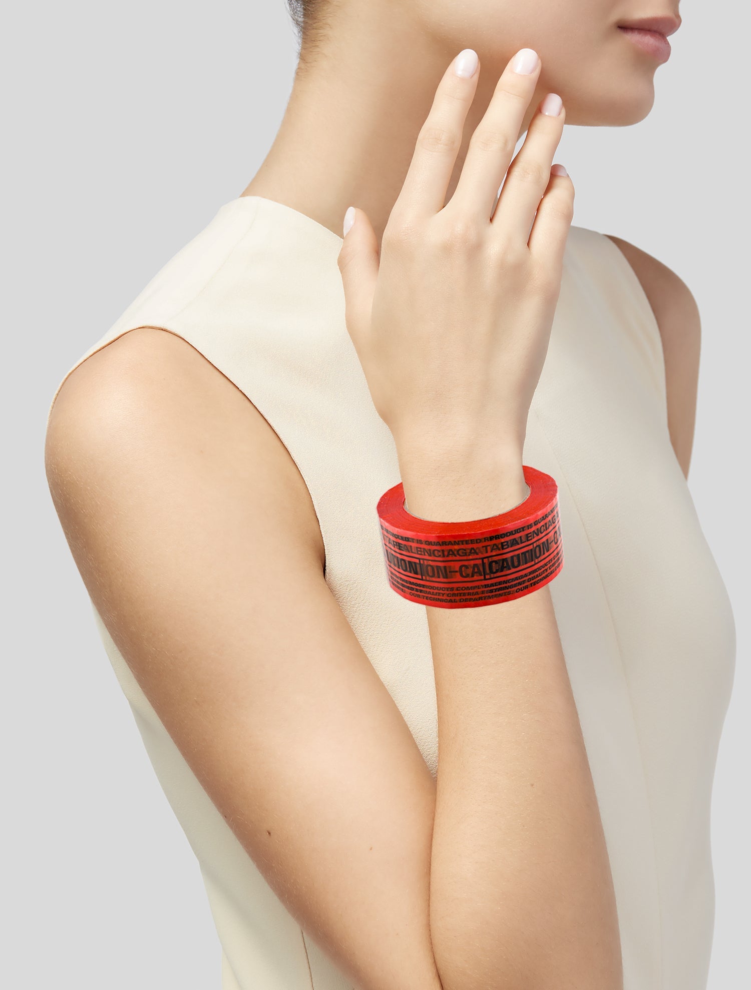 Balenciaga Tape Bangle Bracelet
