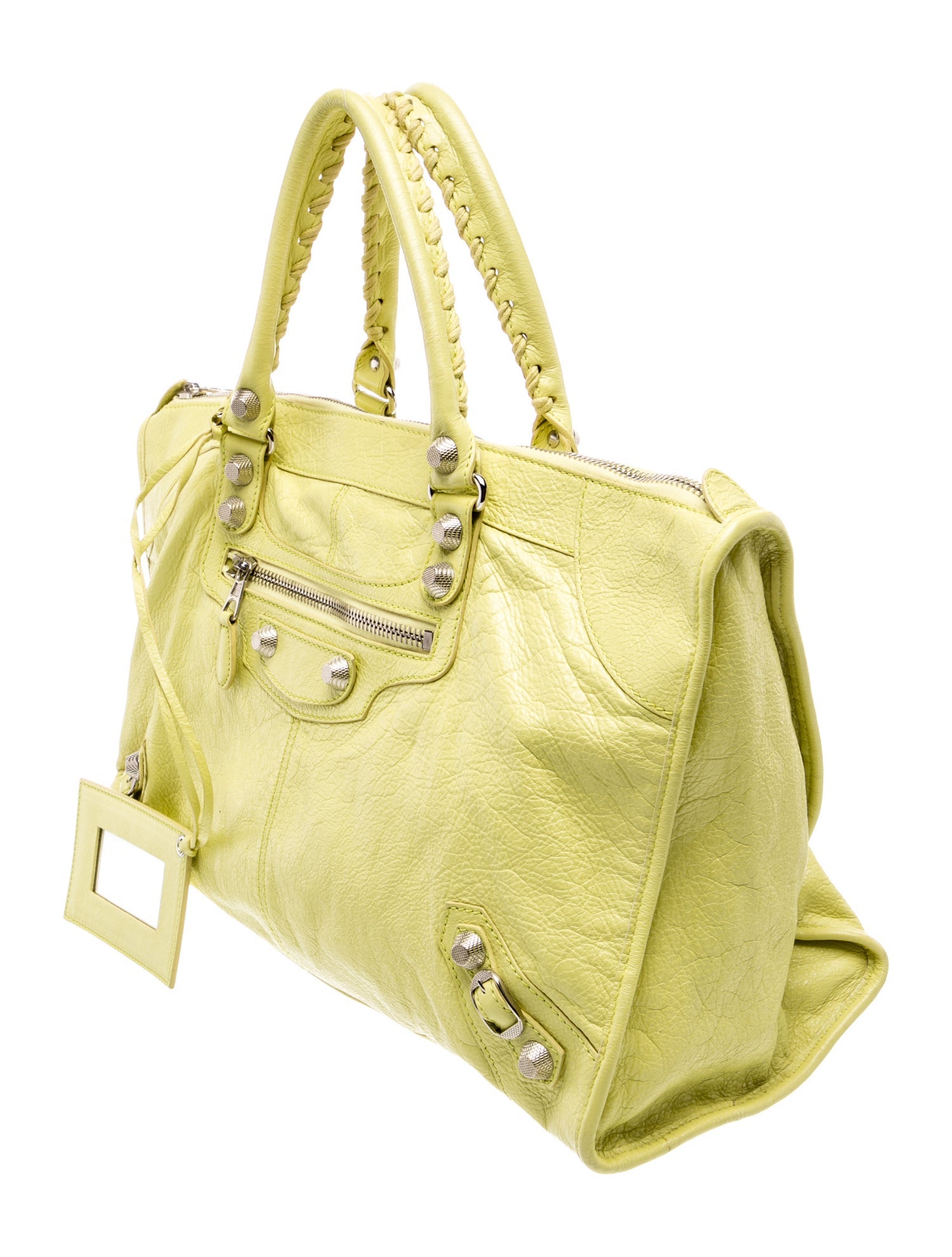 Balenciaga Lambskin Motocross City Giant