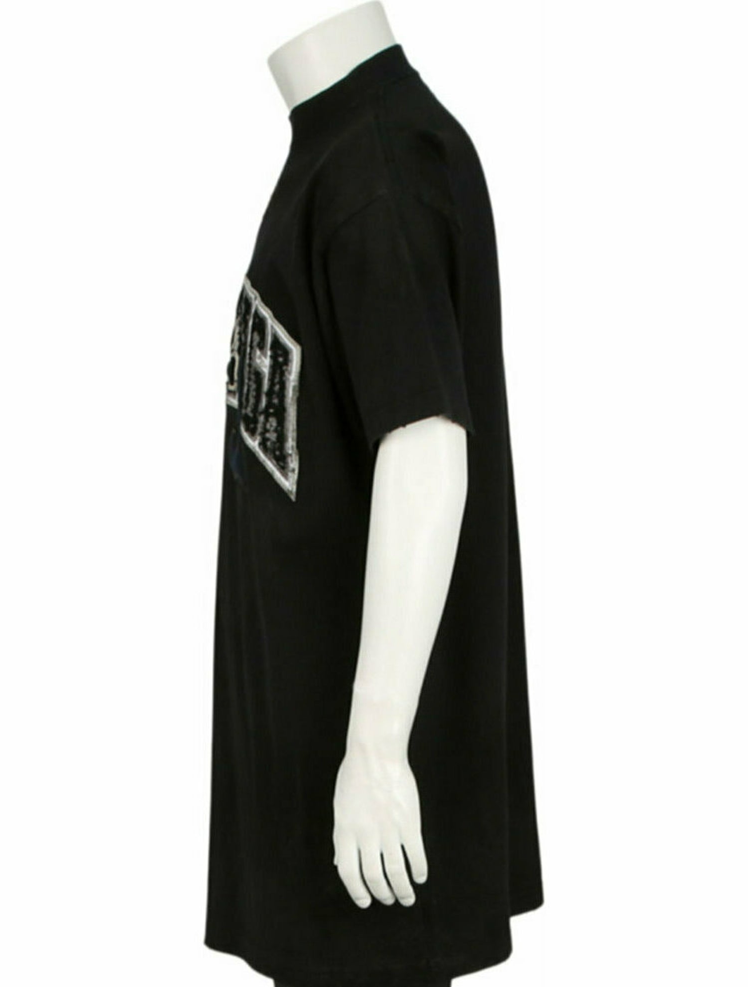 Balenciaga Graphic Print T-Shirt w/ Tags - Black T-Shirts