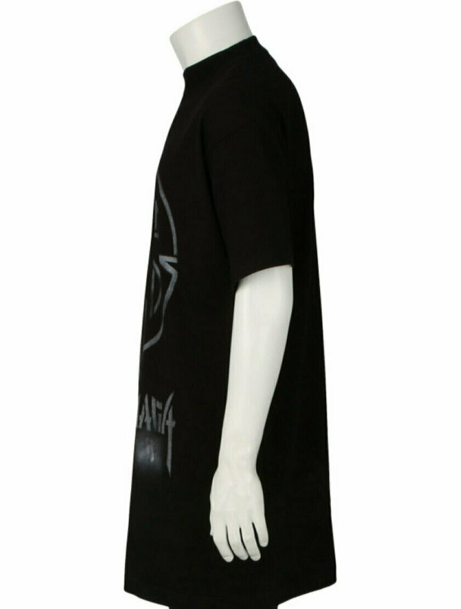 Balenciaga Graphic Print T-Shirt w/ Tags - Black T-Shirts