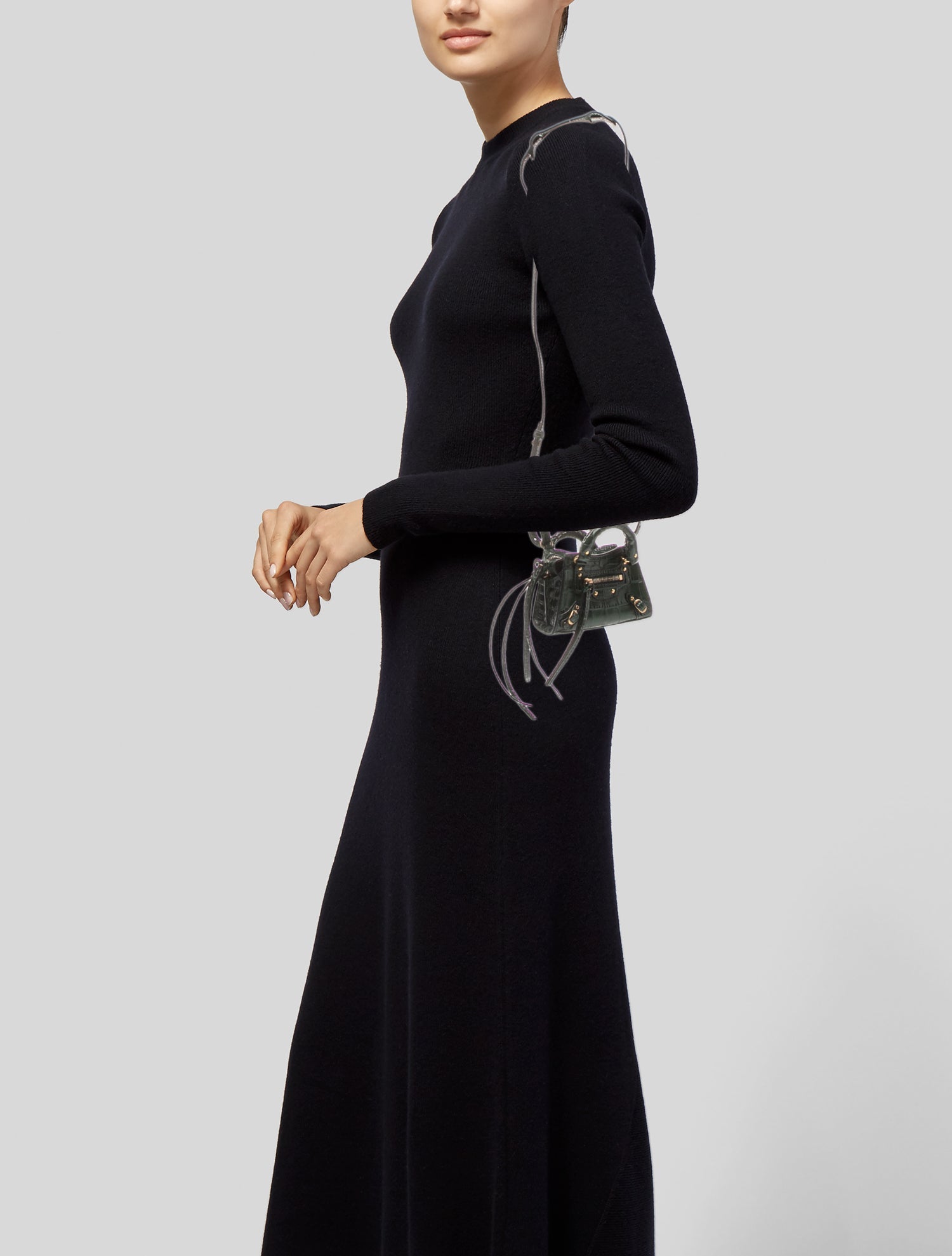 Chanel Uniform Quilted Waist Bag - Black Mini Bags, Handbags