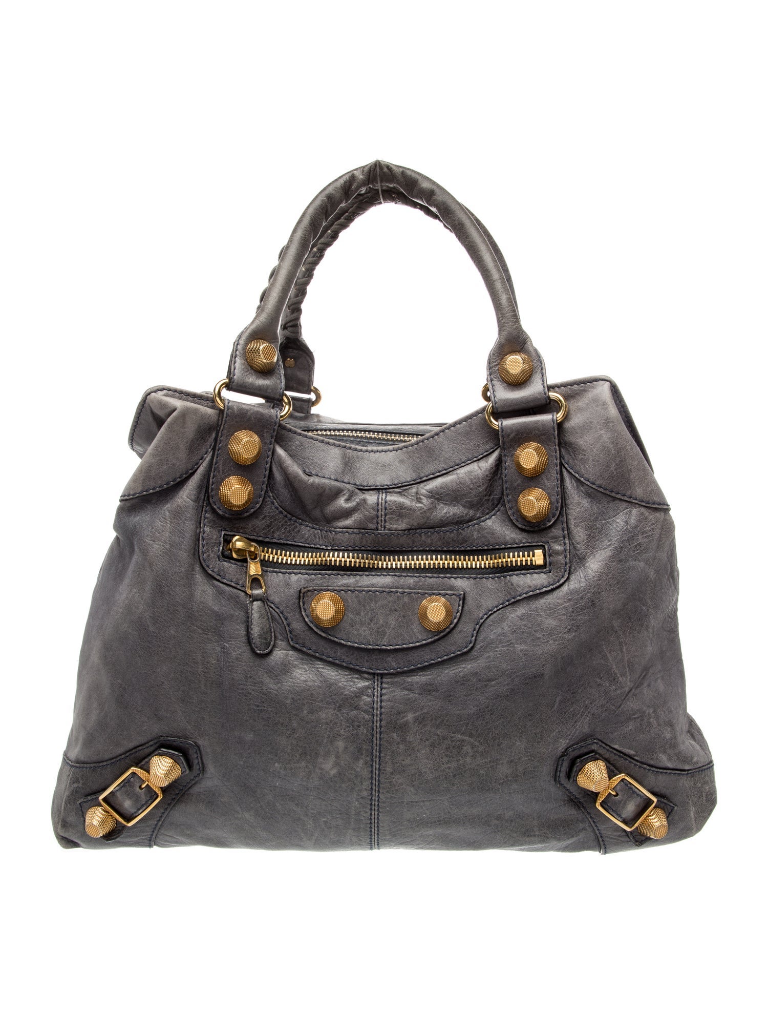 Balenciaga Leather Motocross City Giant
