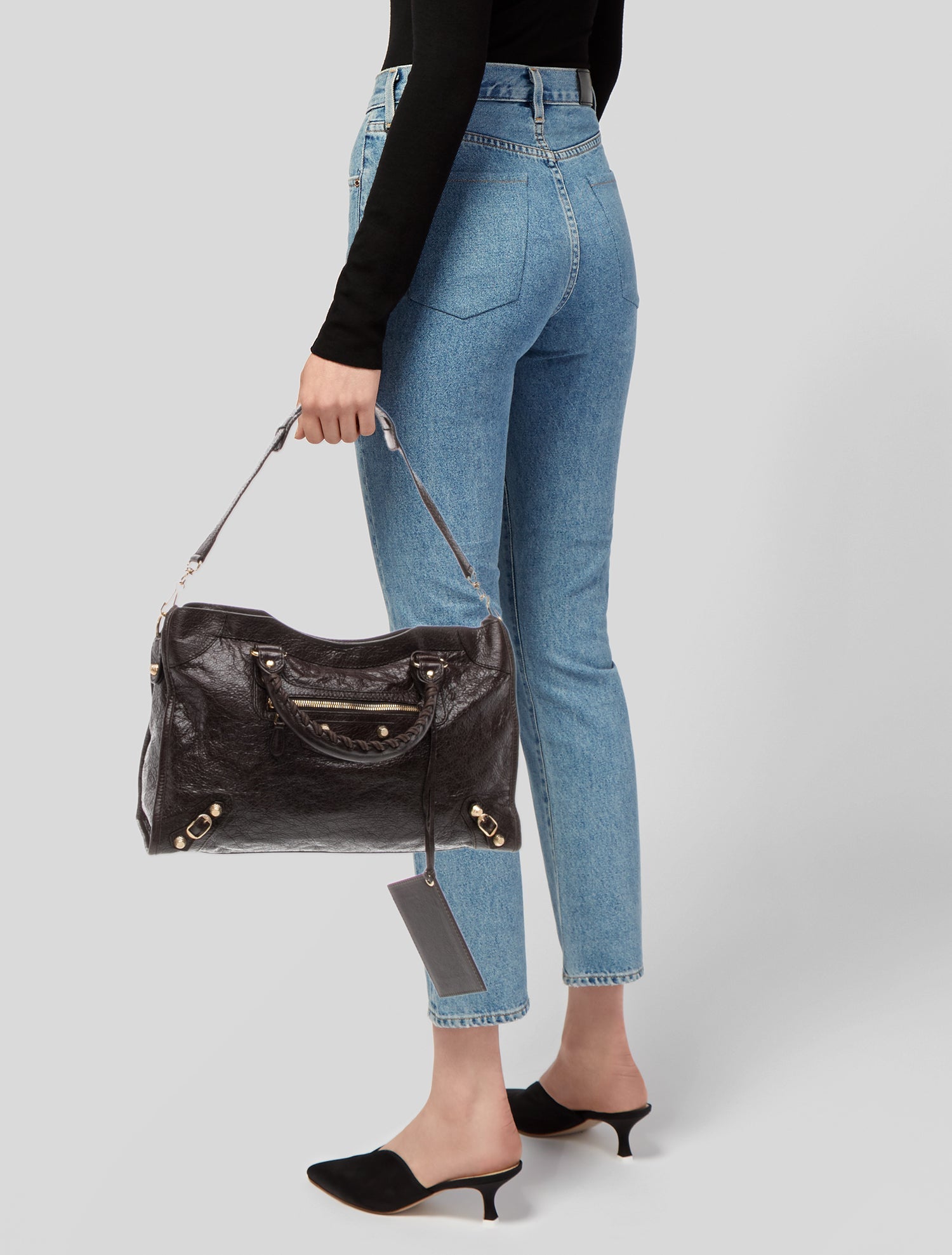 Balenciaga Leather Motocross Classic City Vintage