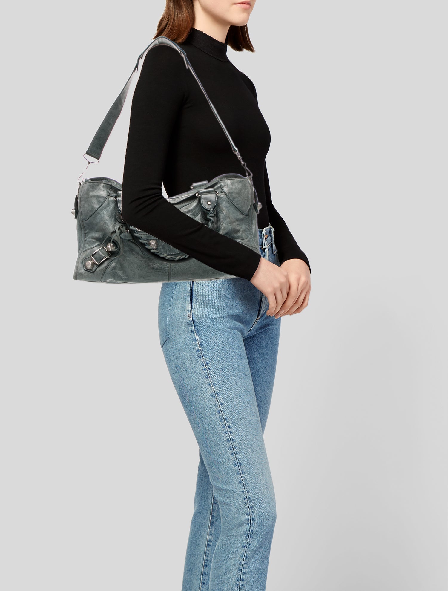Balenciaga Leather Motocross Classic City Vintage