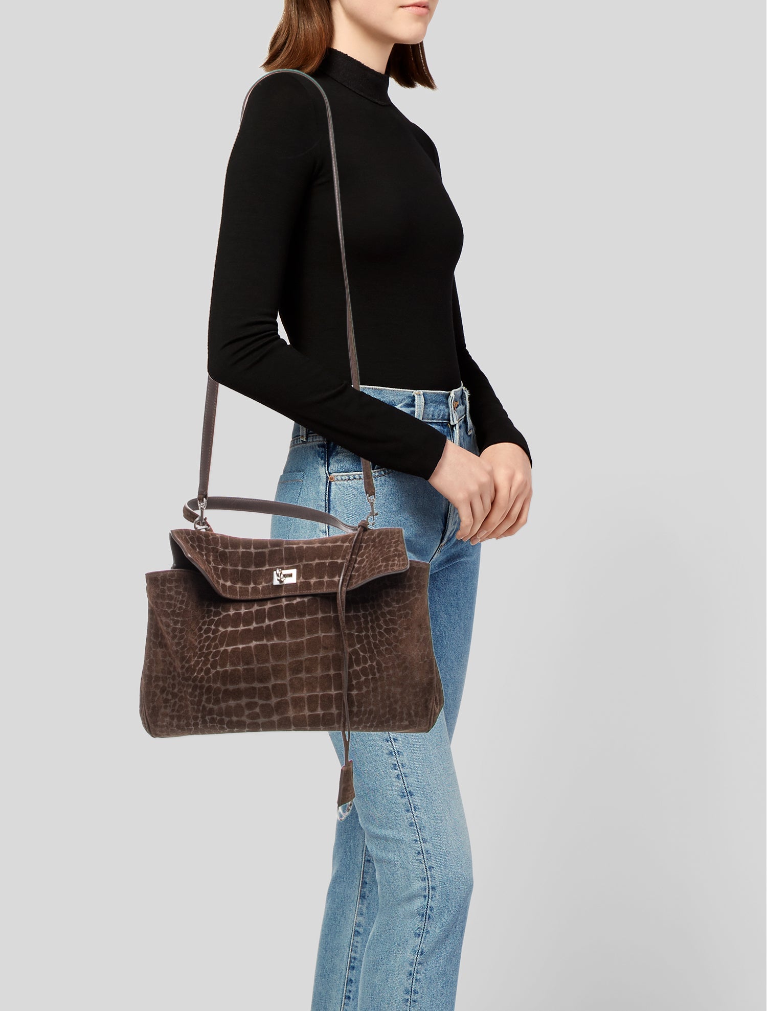 Balenciaga Leather Rodeo Medium 2025
