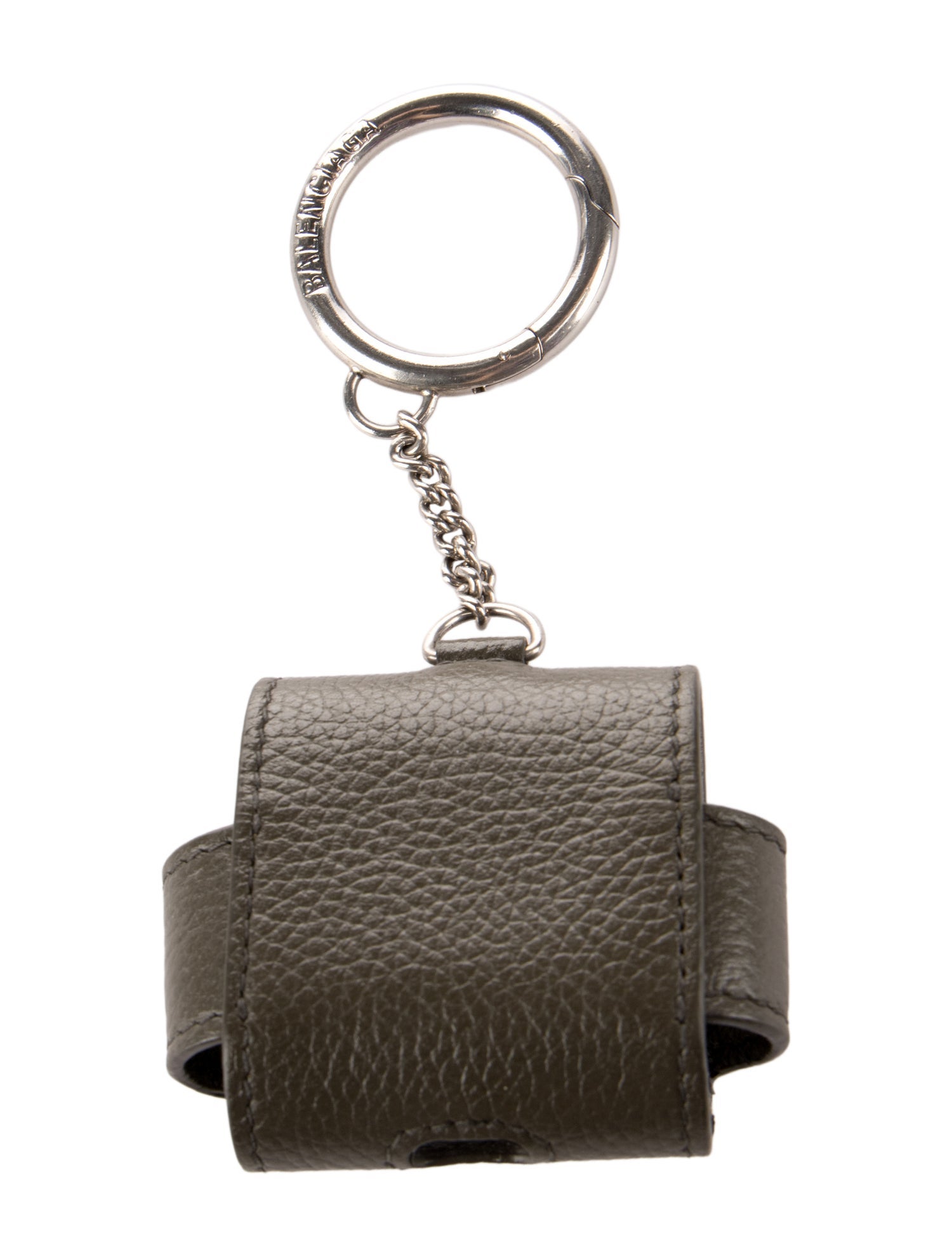 Balenciaga Leather iPod Holder Keychain