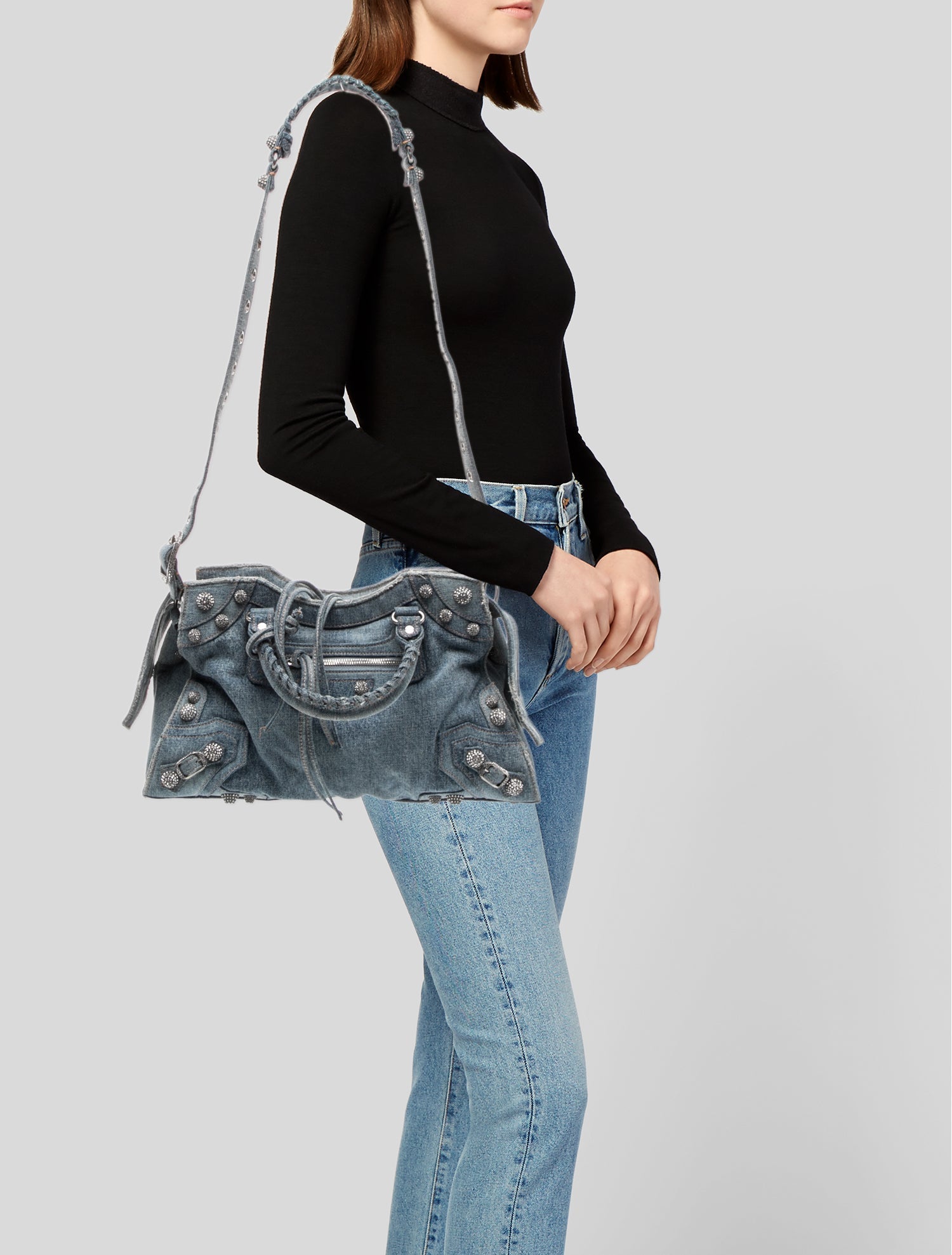 Balenciaga Denim Neo Cagole City 2023