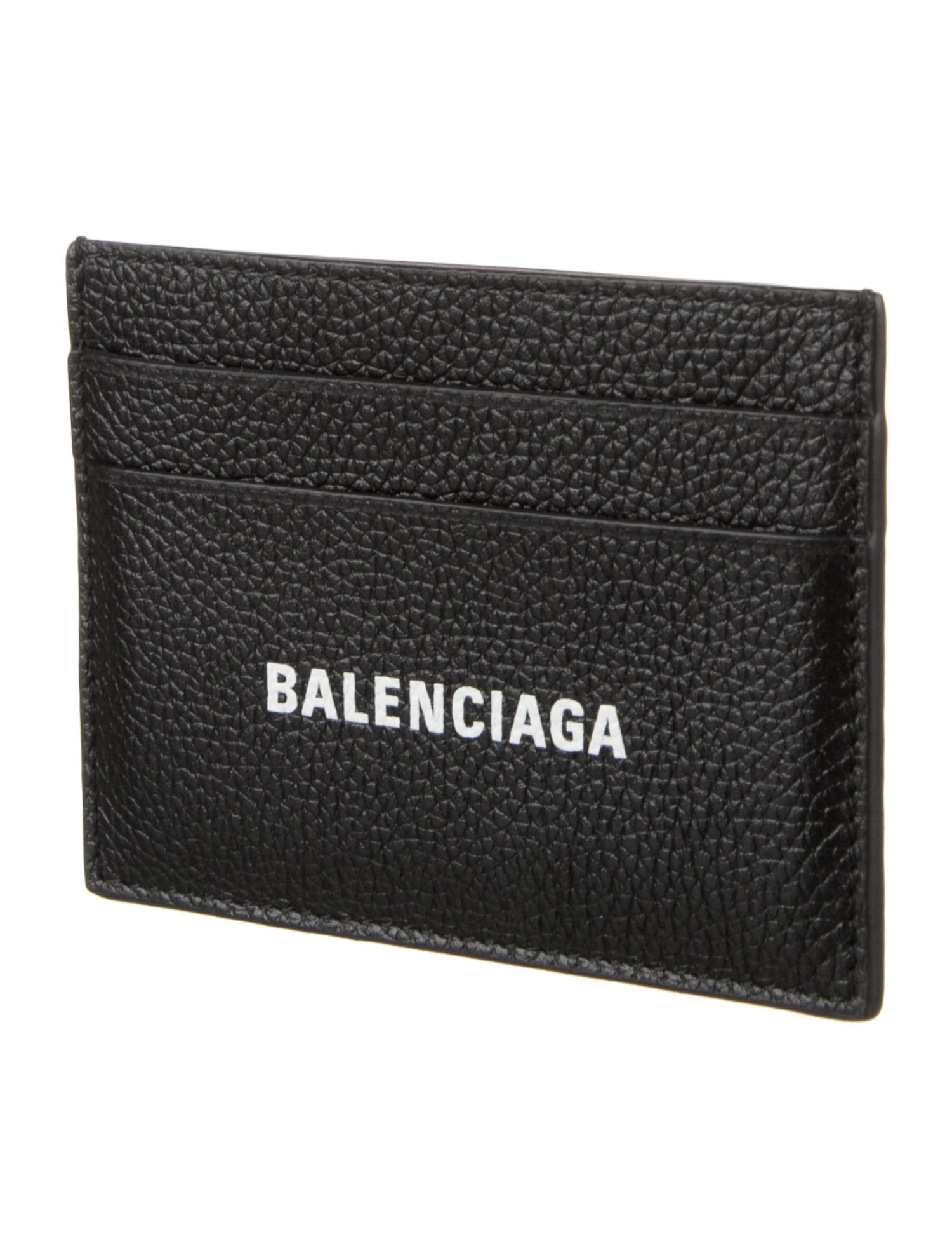 Balenciaga 2024 Signature Logo Compact Wallet