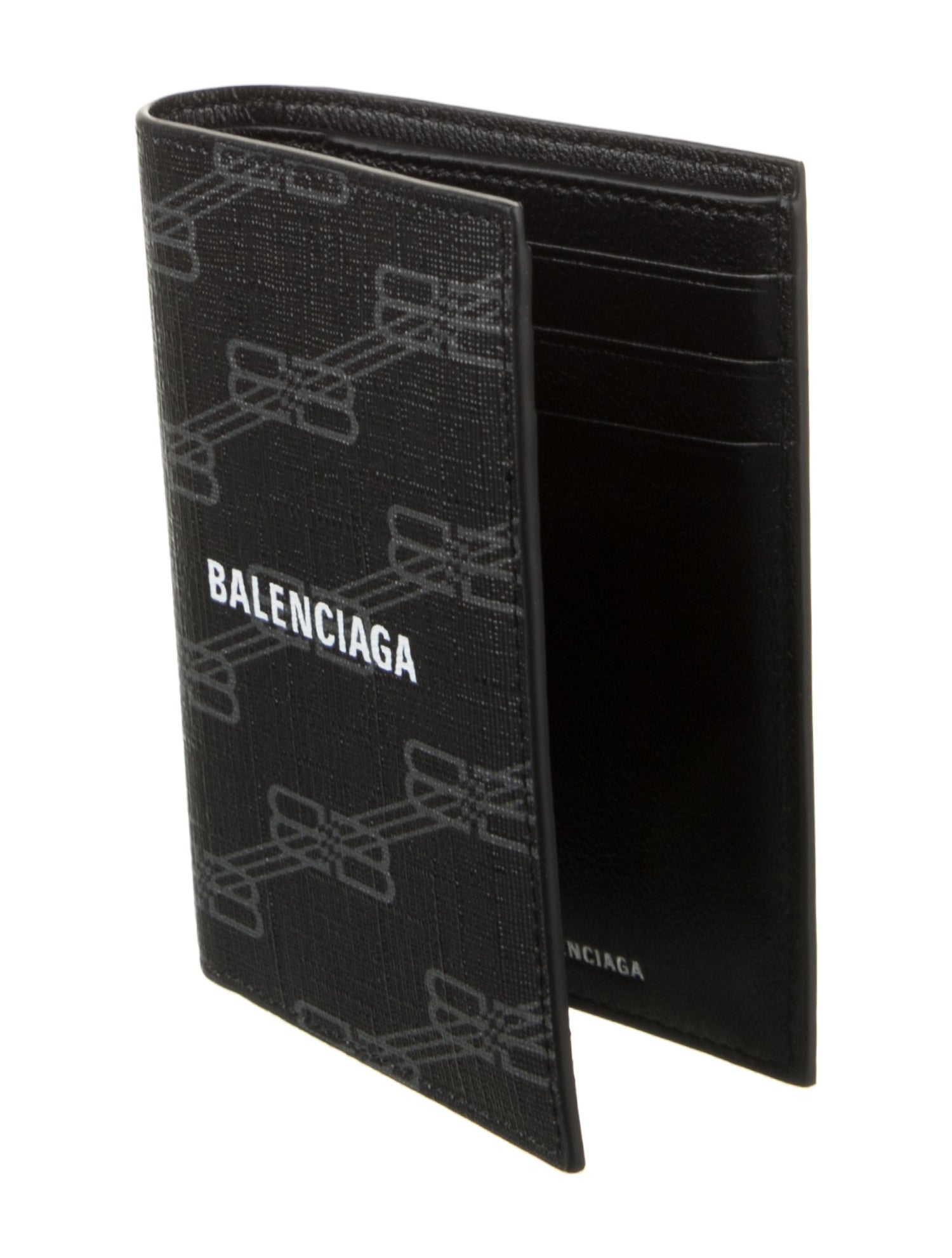 Balenciaga 2024 Vertical Bifold Wallet w/ Tags