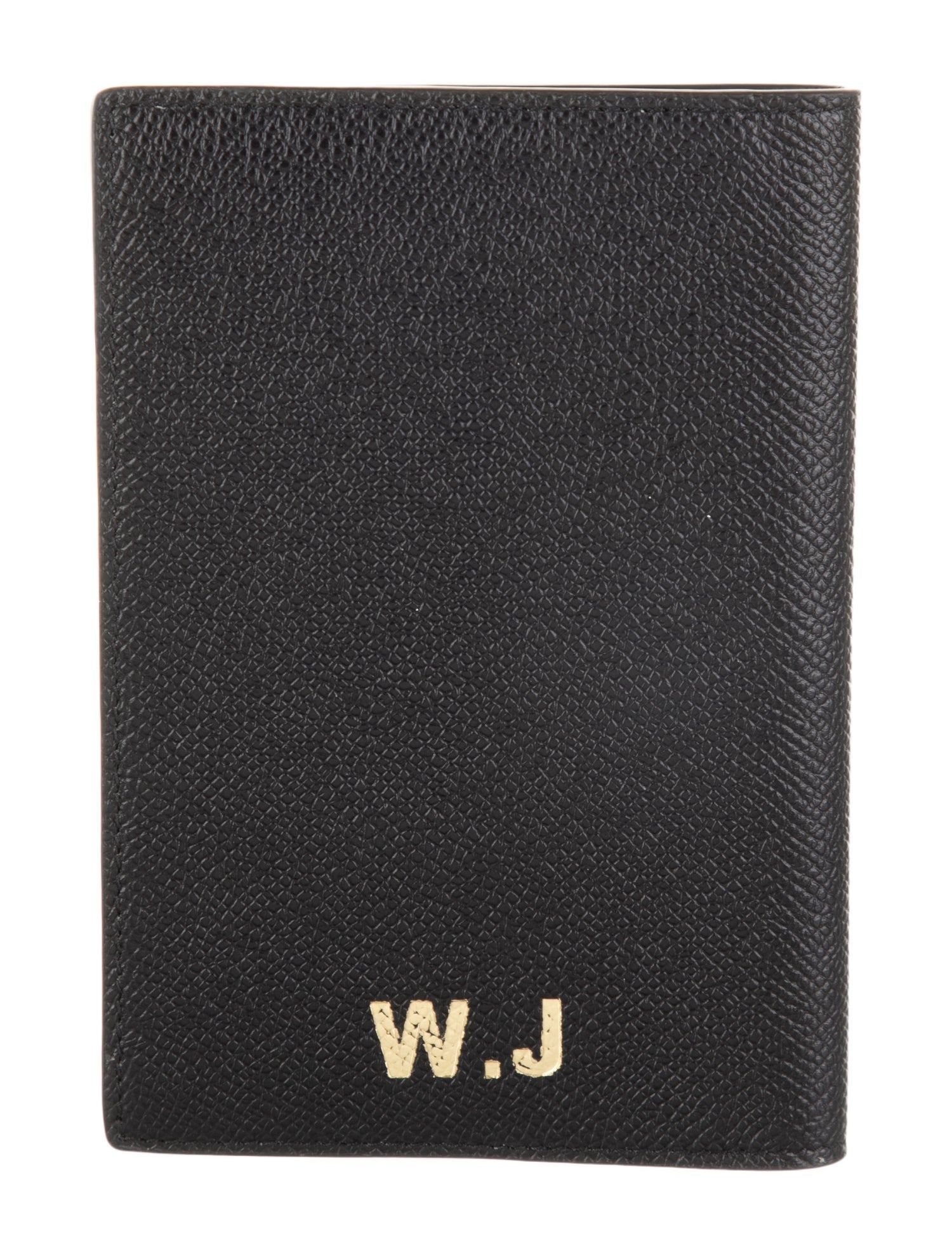 Balenciaga Leather logo passport holder w/Tags