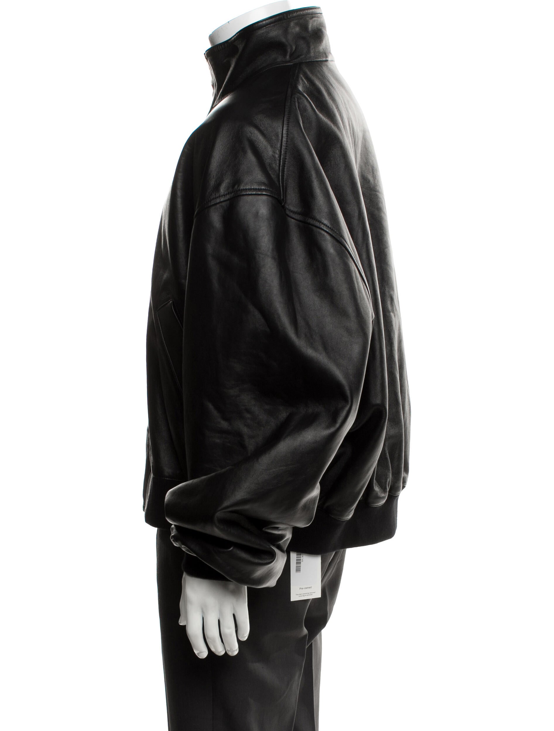 Balenciaga 2025 Signature Logo Bomber Jacket