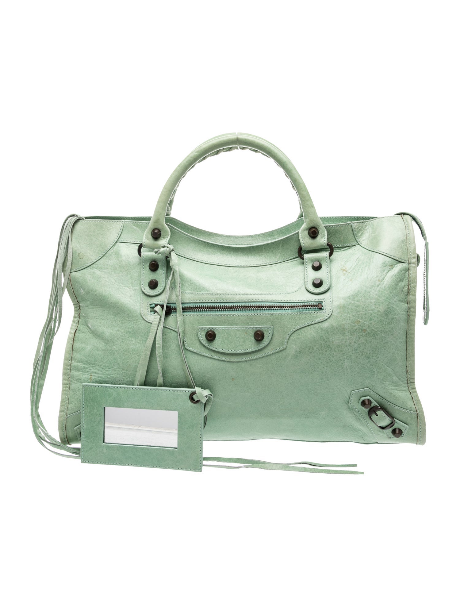Balenciaga Leather Motocross Classic City Vintage