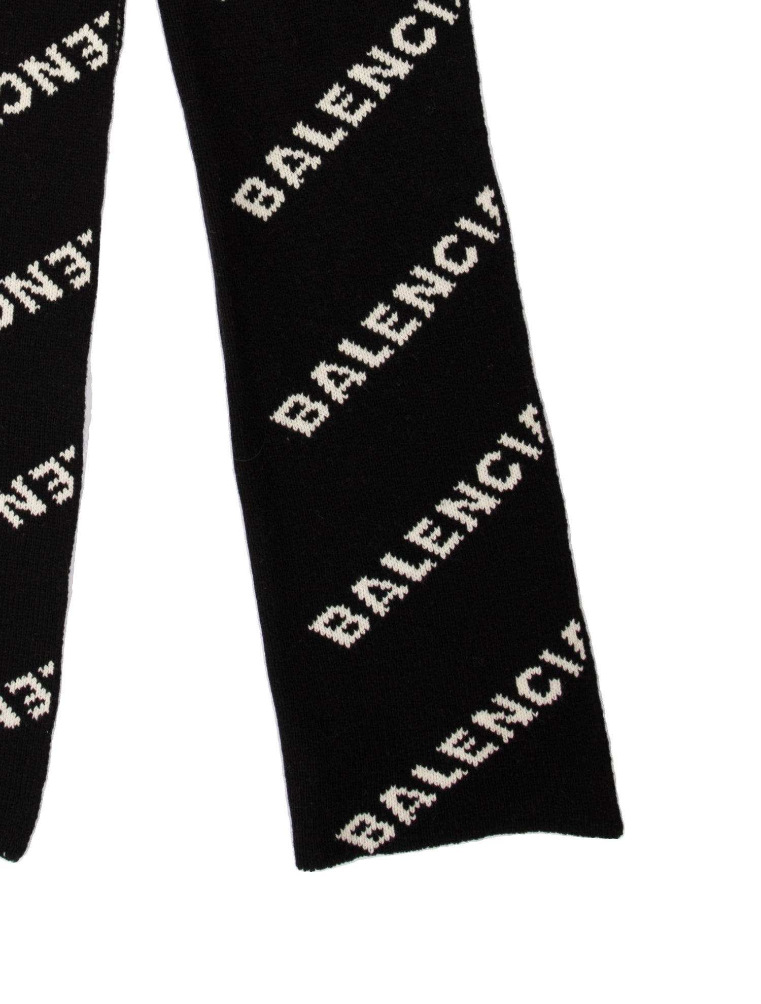 Balenciaga Wool Printed Scarf