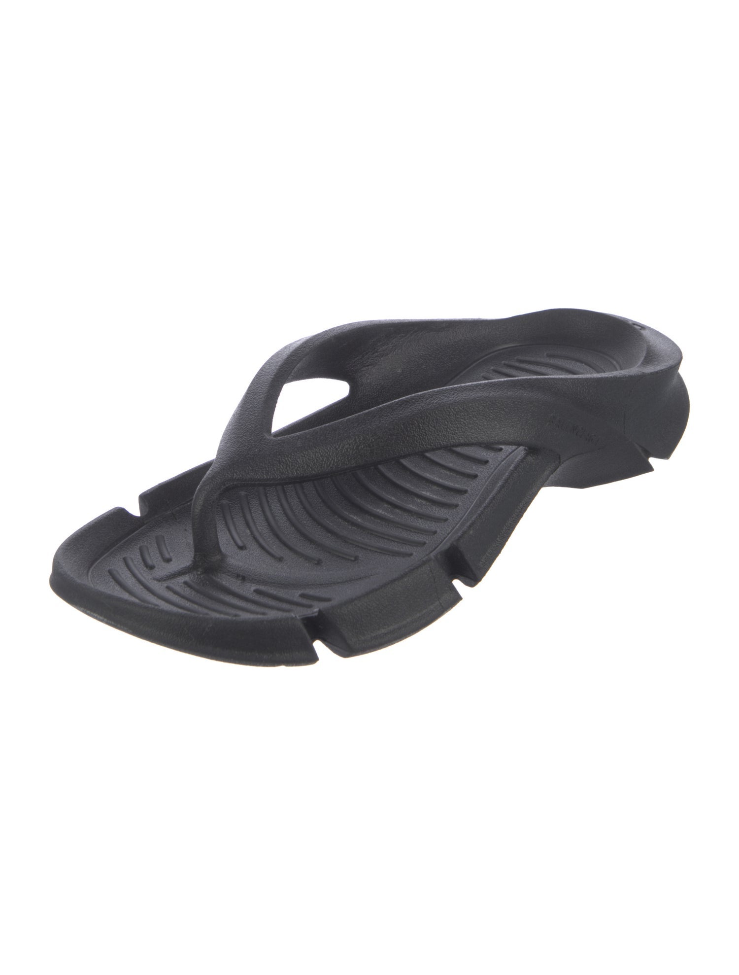 Balenciaga Rubber Flip Flops