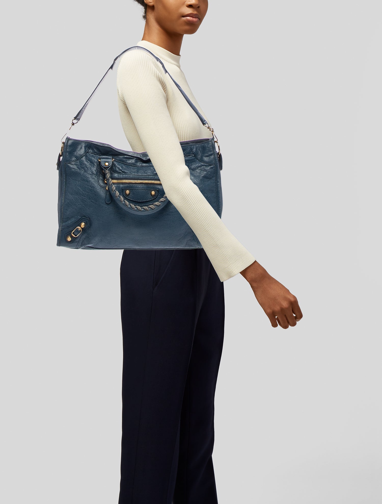 Balenciaga Leather Motocross City Giant Vintage